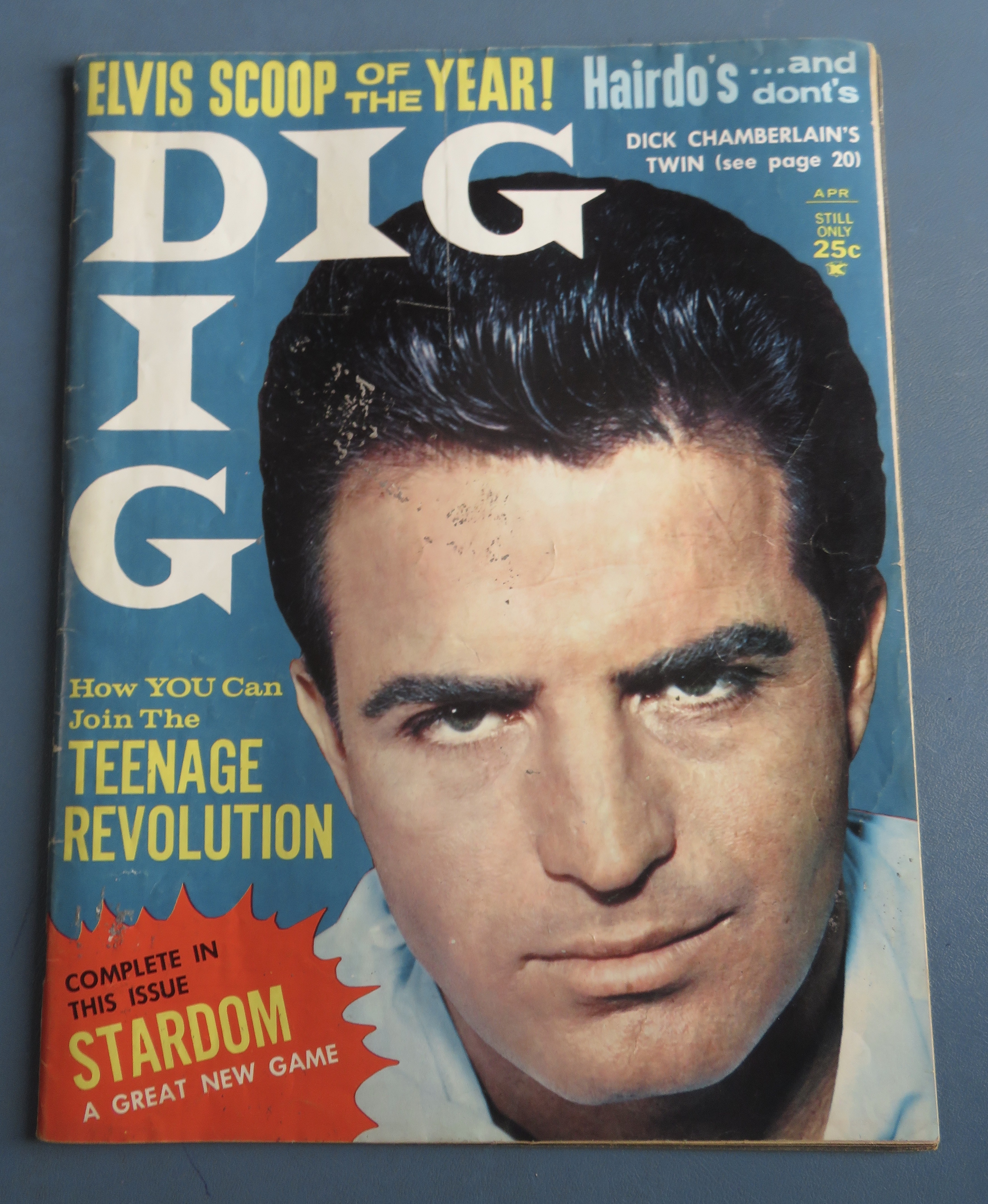 Dig Magazine April 1963 Teenage Revolution