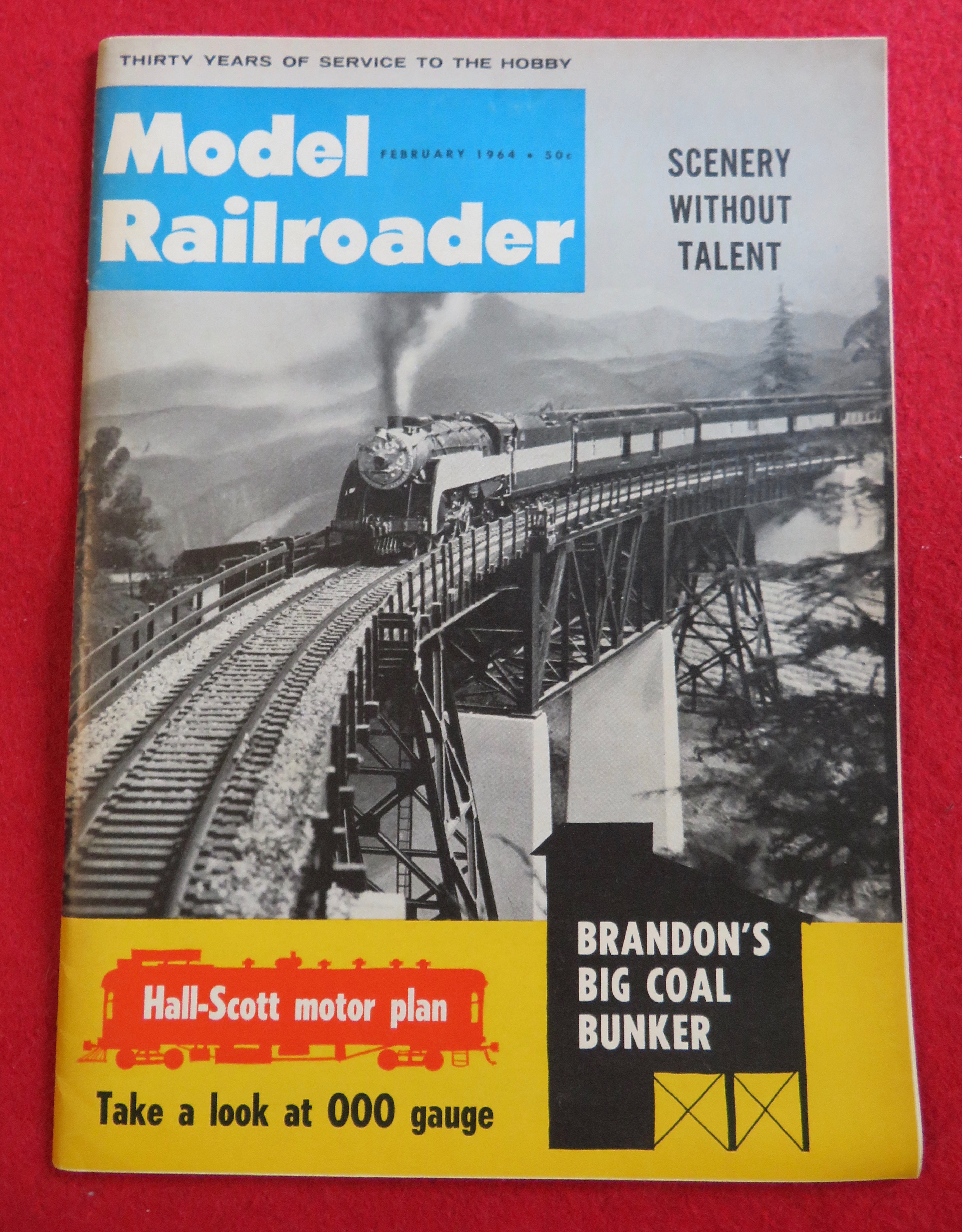 Model Railroader Magazine February 1964
