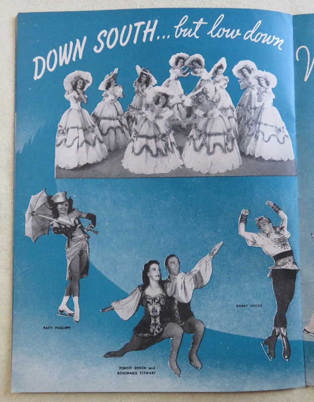 Original 1947 Sexy George Petty Pin Up Girl Ice Capades Program