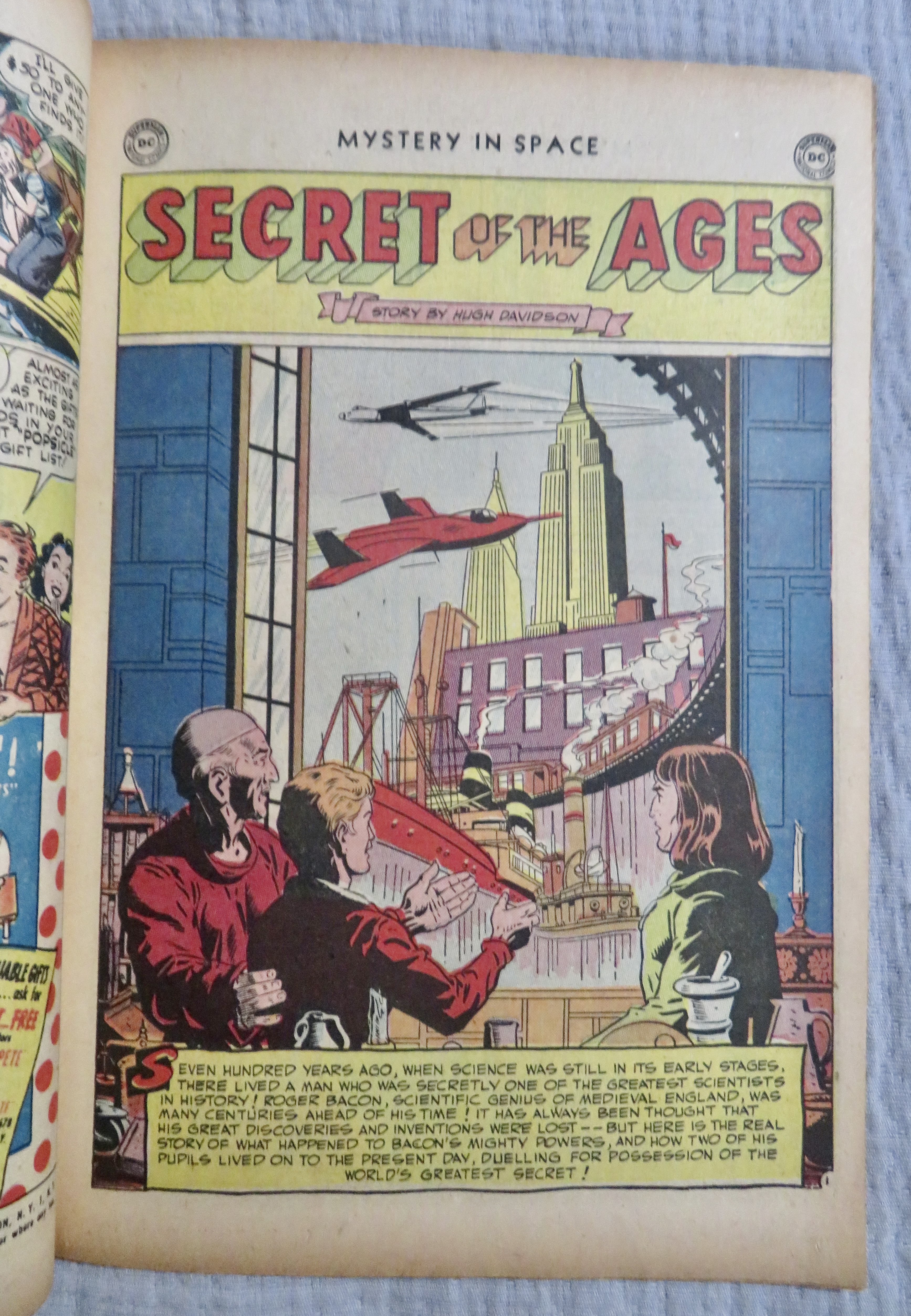 Mystery In Space Comic June/July 1951 Jesse James