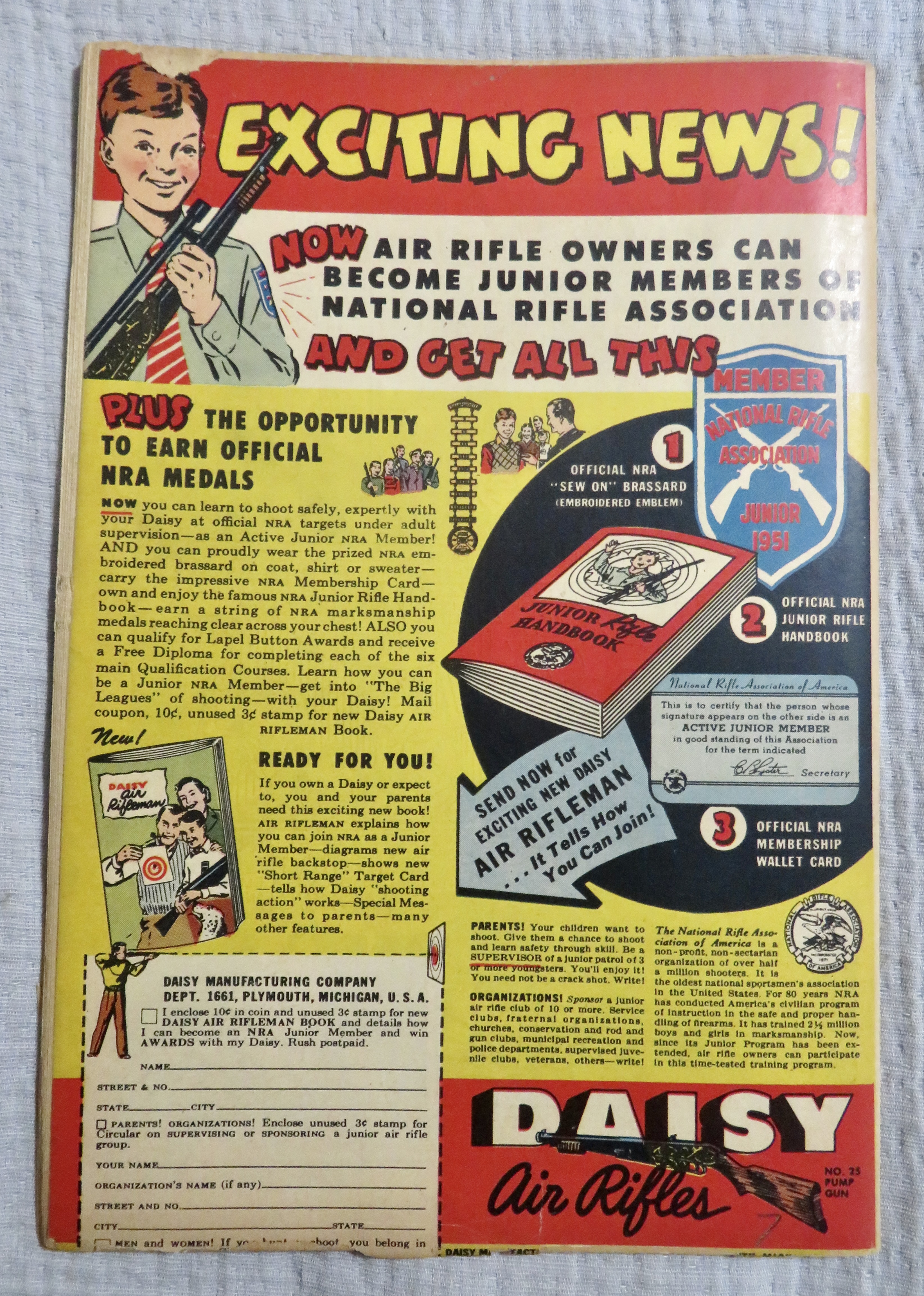Mystery In Space Comic June/July 1951 Jesse James