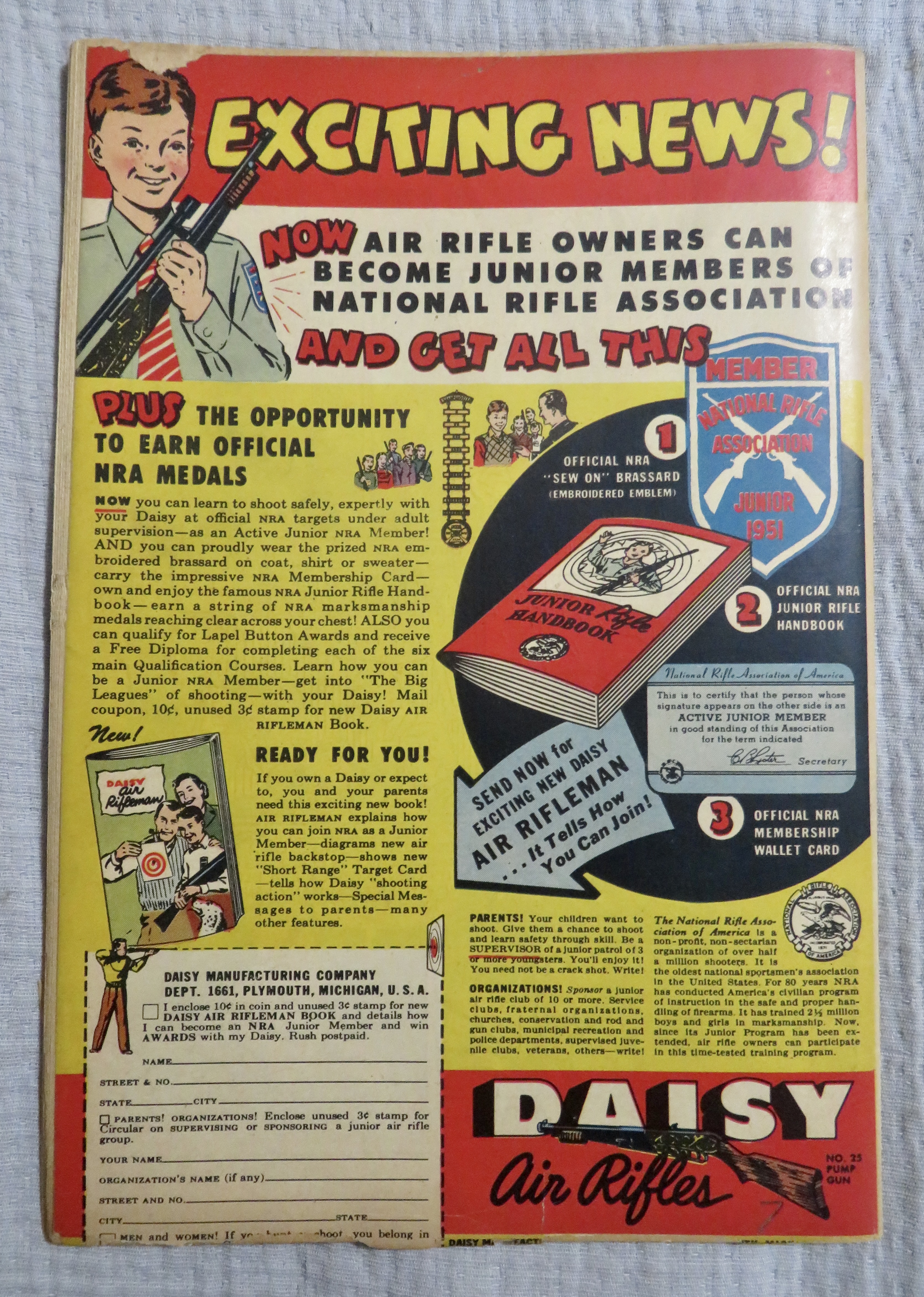 Mystery In Space Comic June/July 1951 Jesse James
