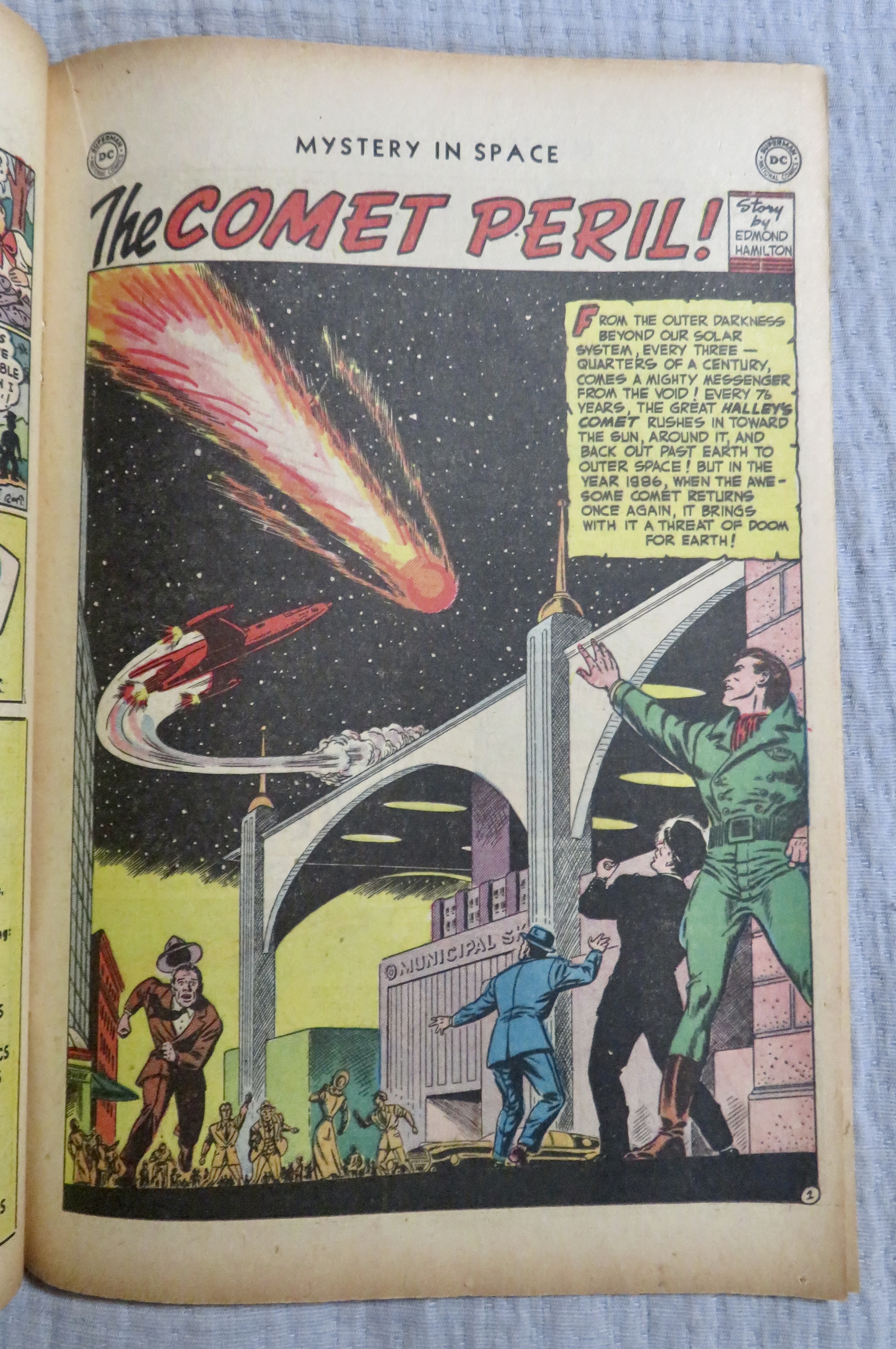 Mystery In Space Comic June/July 1951 Jesse James