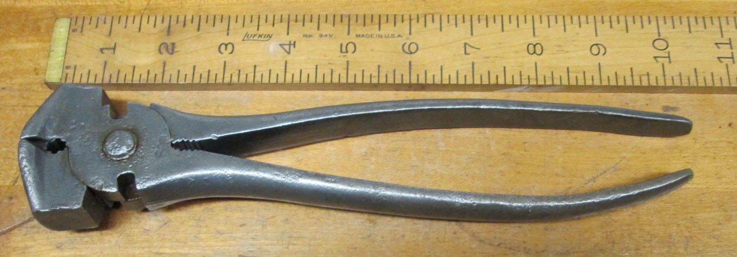Utica Fence Pliers Fencing 1895 Patent Rare!