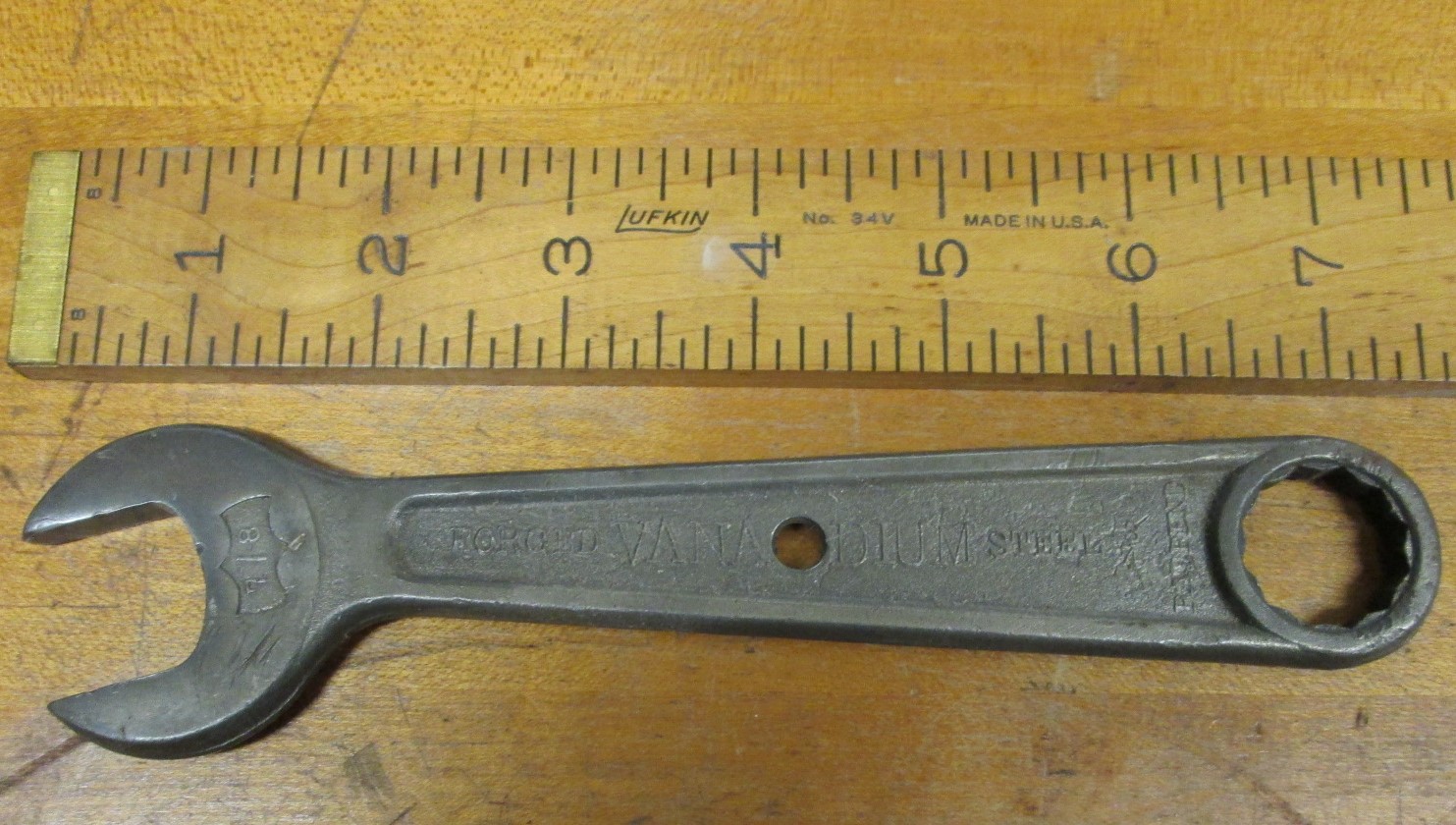 Auto-Kit Wrench Vanadium No. 100 Open End/Box