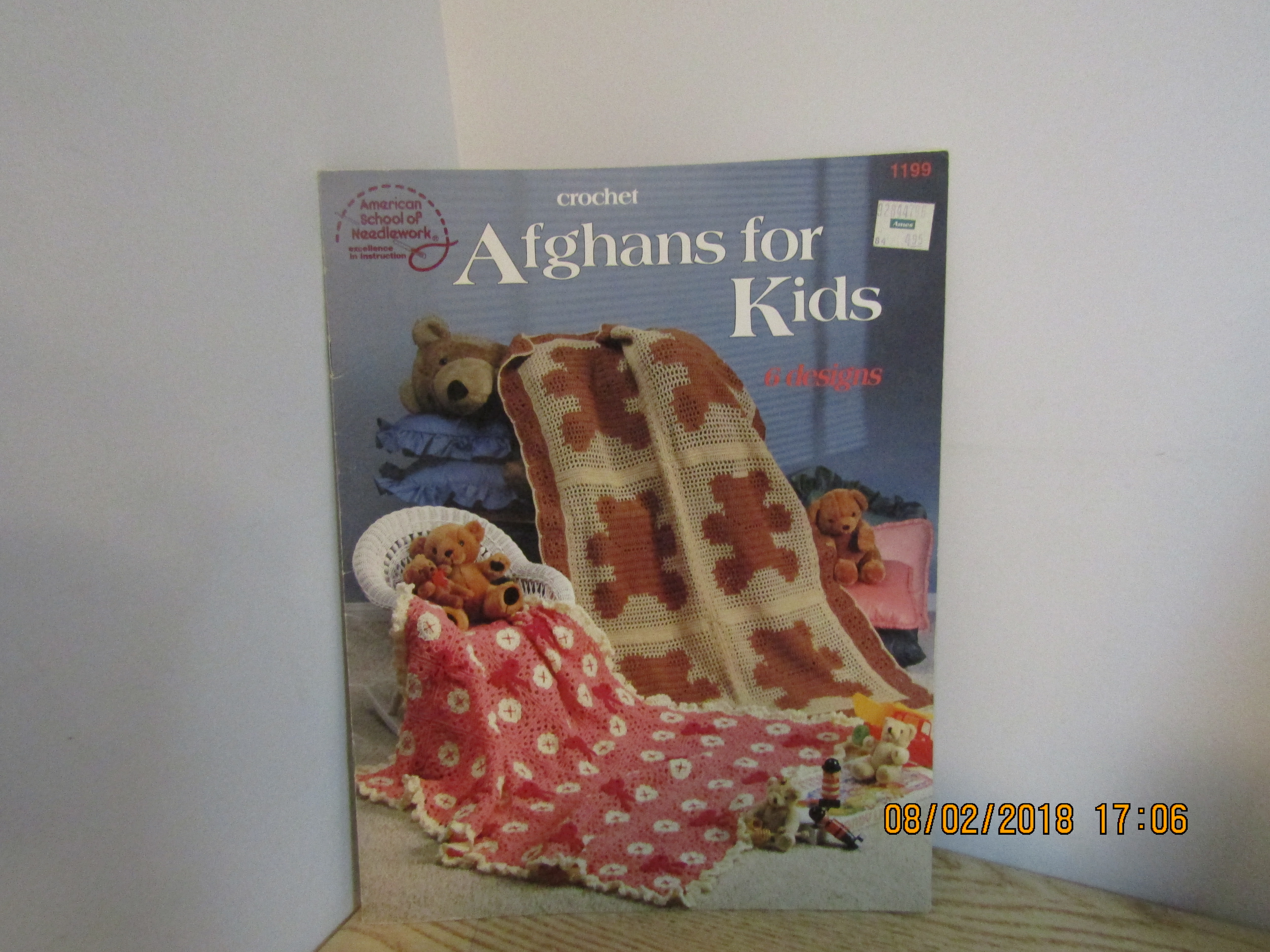 ASN Crocheted Afghan For Kids  #1199