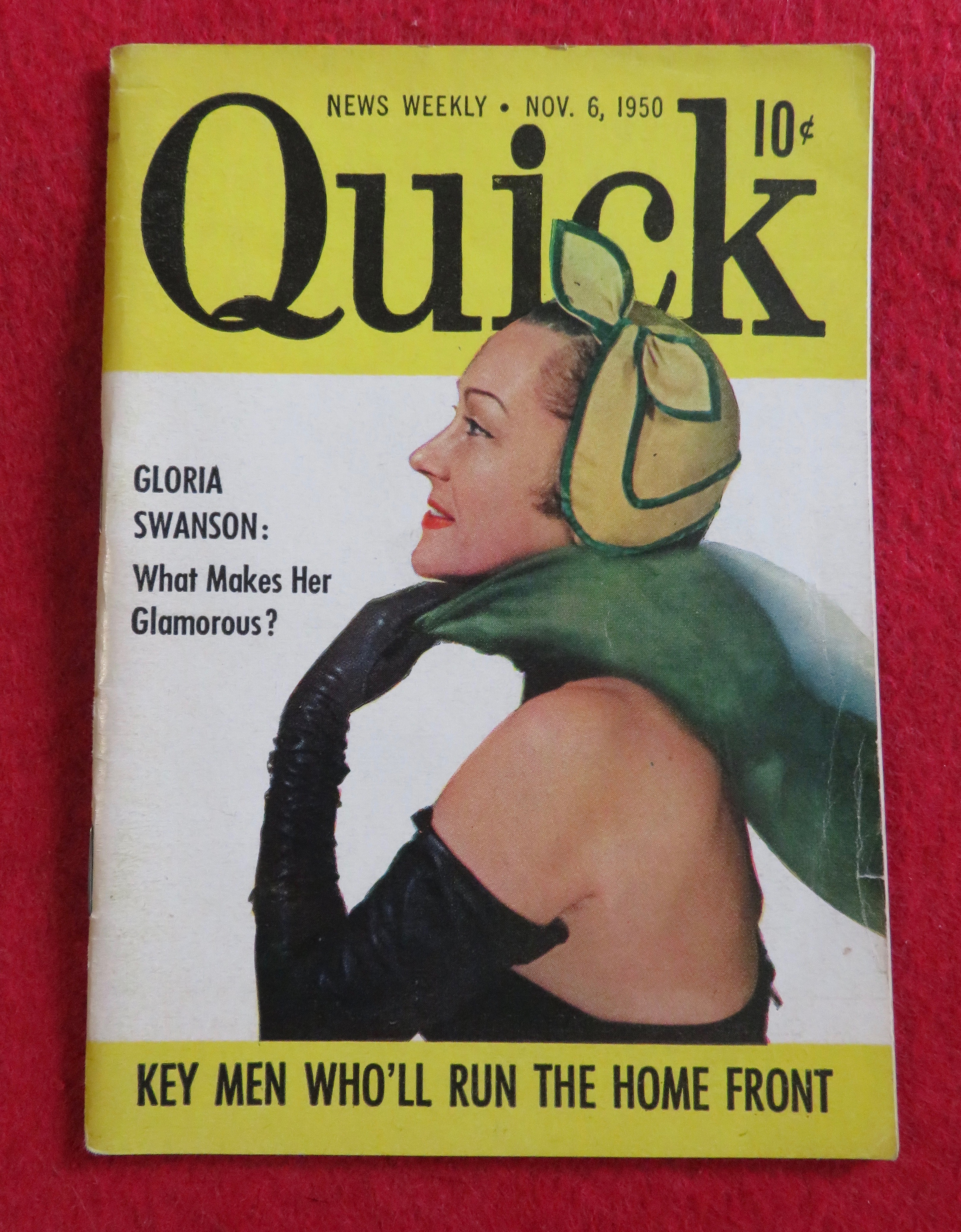 Quick News Weekly Magazine November 6, 1950