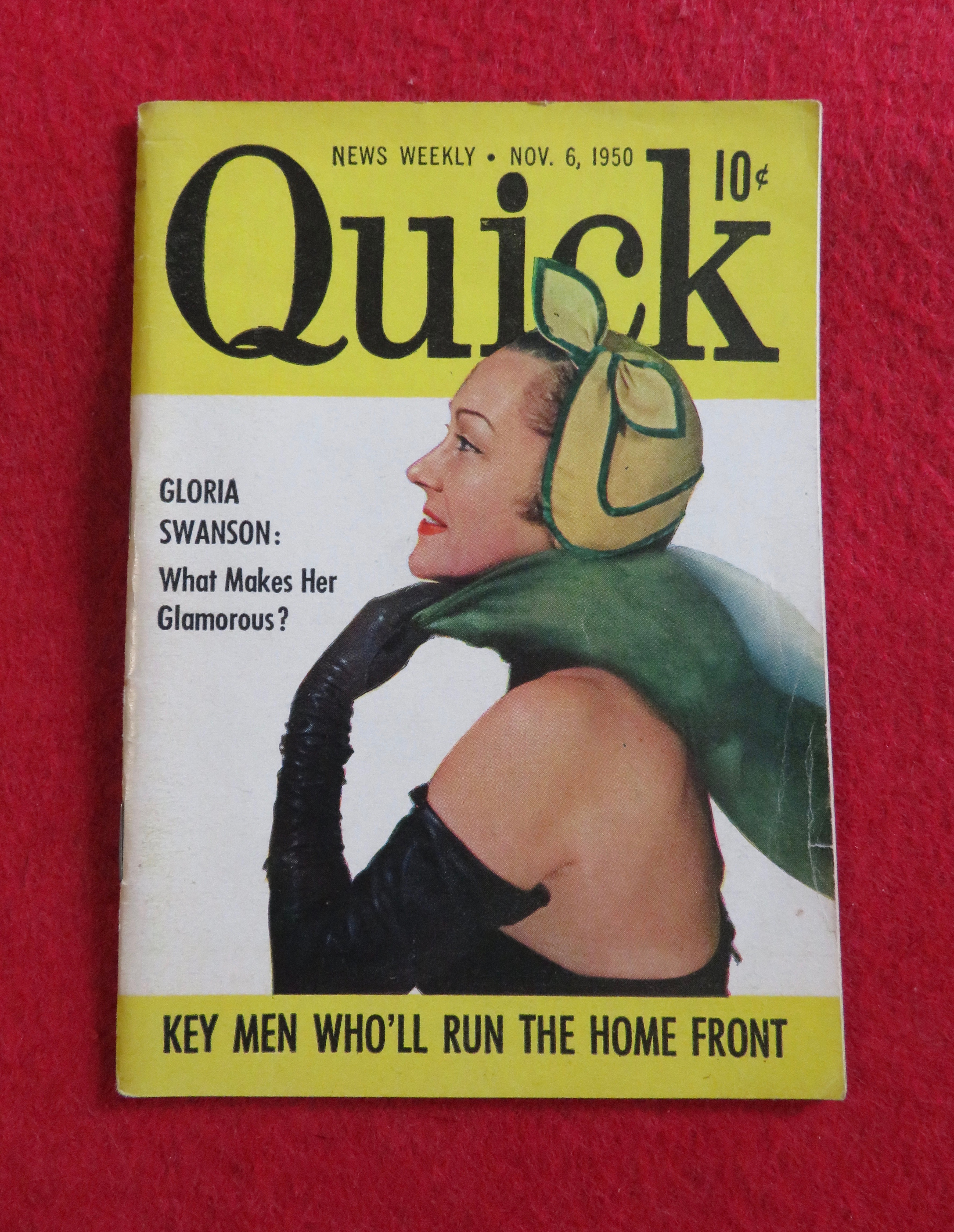 Quick News Weekly Magazine November 6, 1950