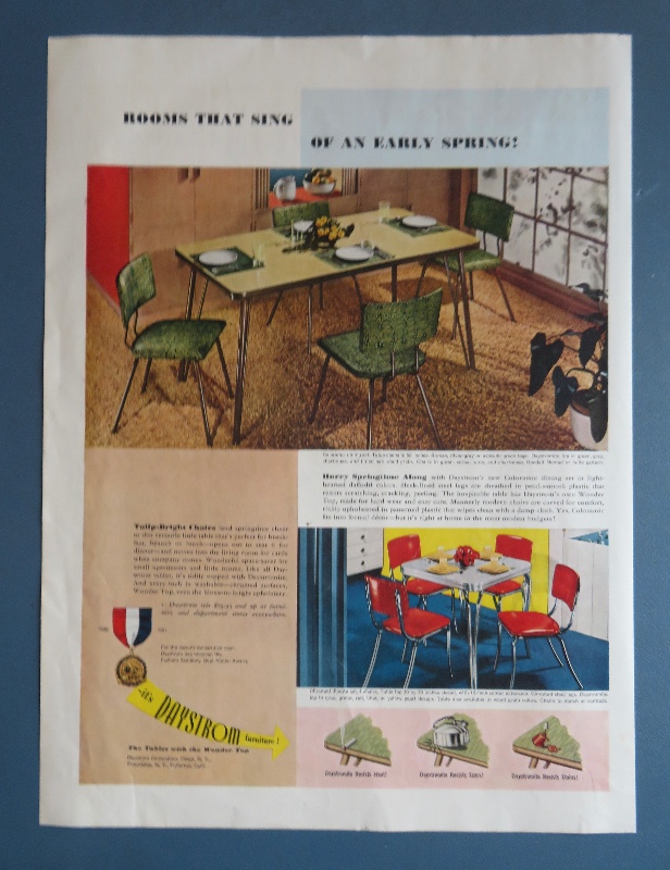1951 Daystrom Furniture with Rooms That Sing Of An Early Spring