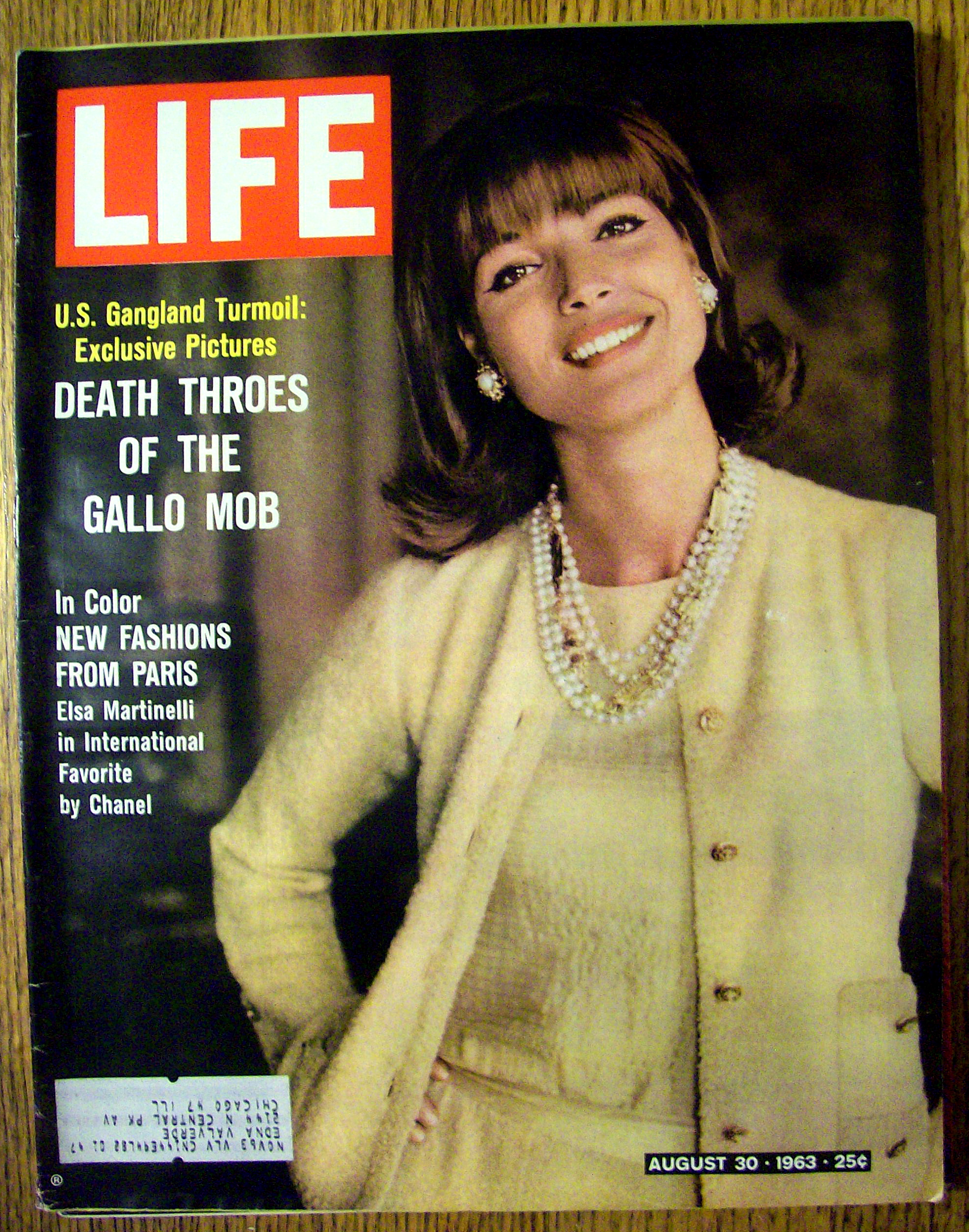 Life  Magazine-August 30, 1963-Elsa Martinelli