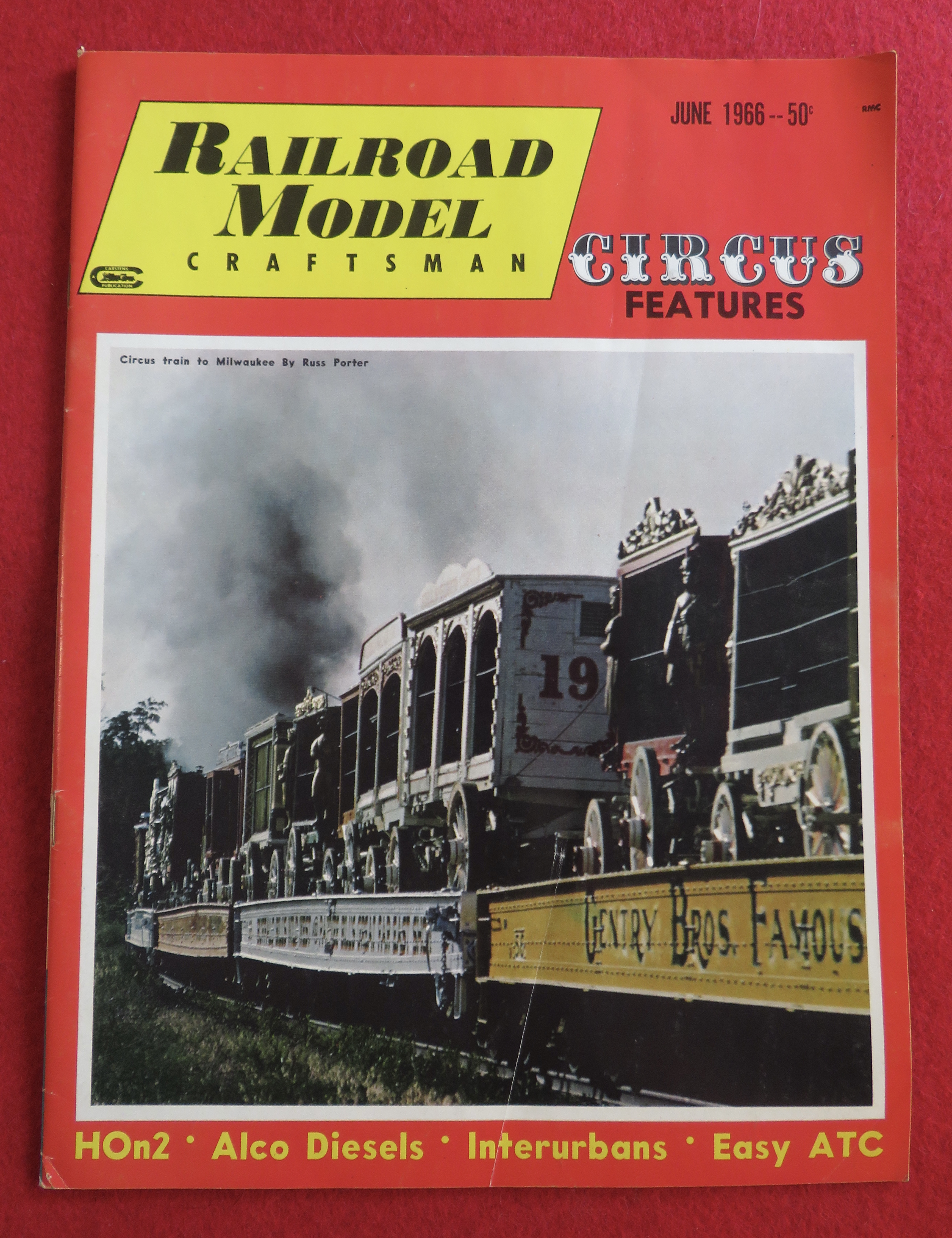 Railroad Model Craftsman Magazine June 1966
