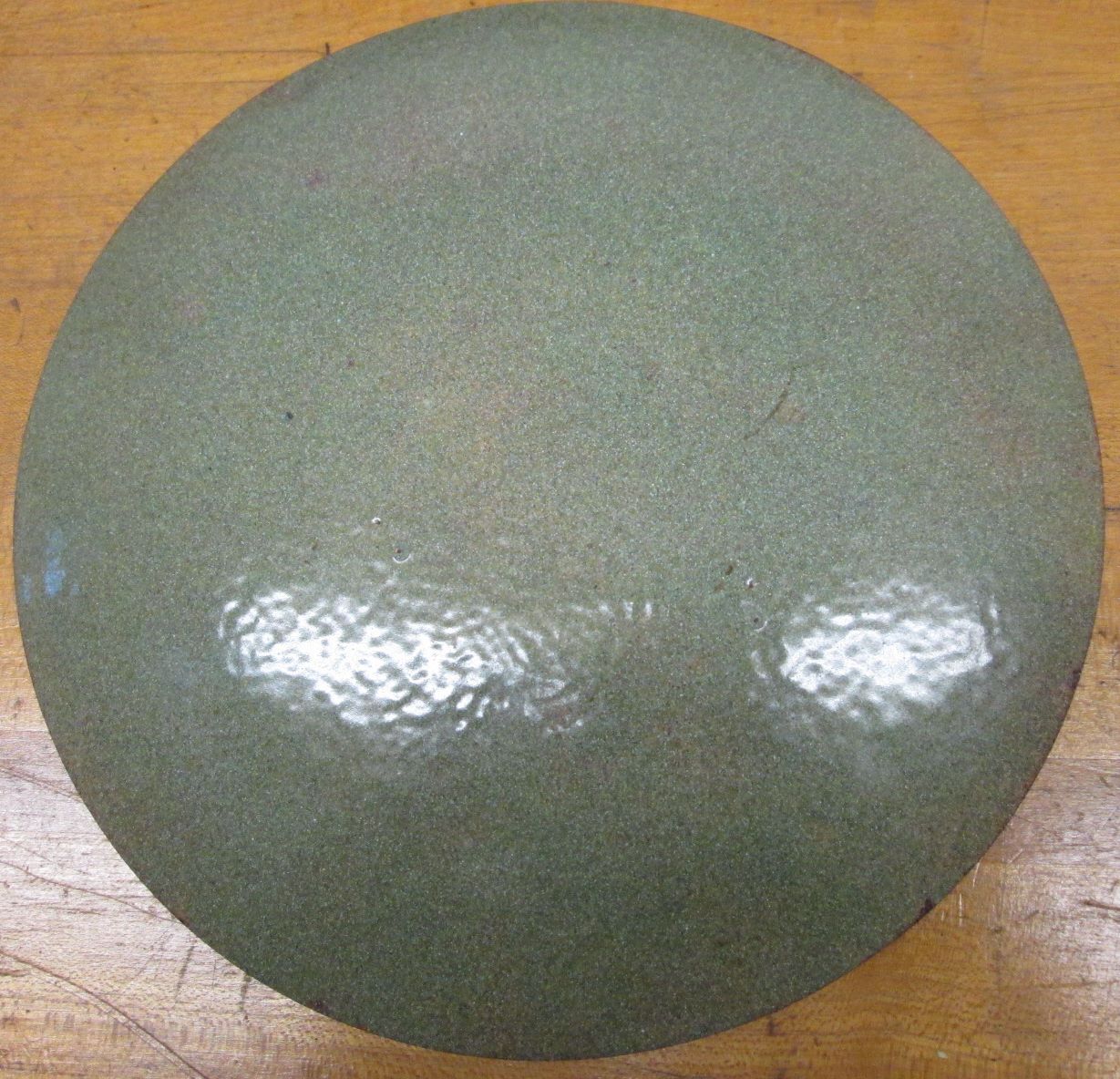 Enamelware Plate Floral 8.5 inch