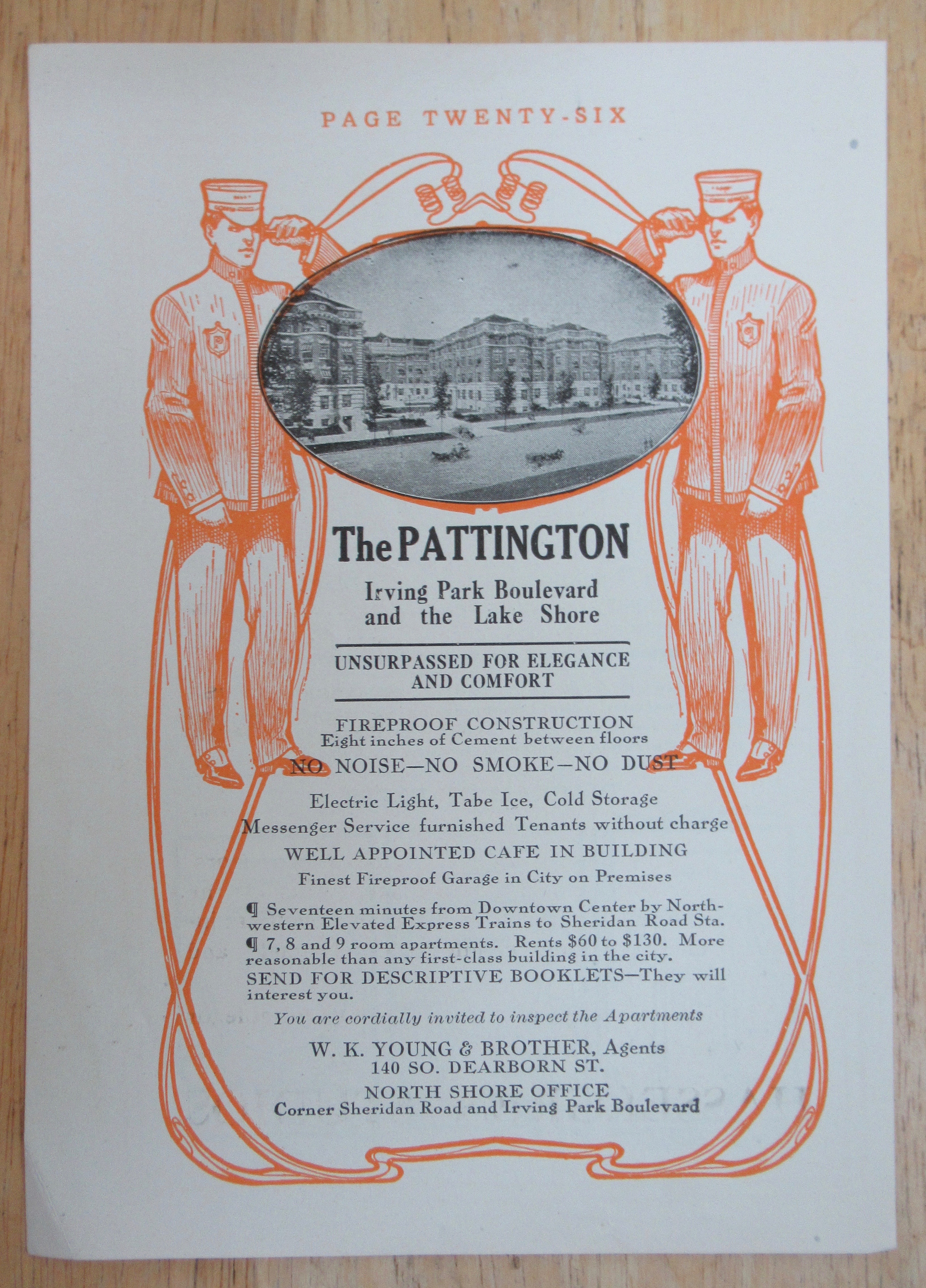 1912 The Pattington with Irving Park Boulevard