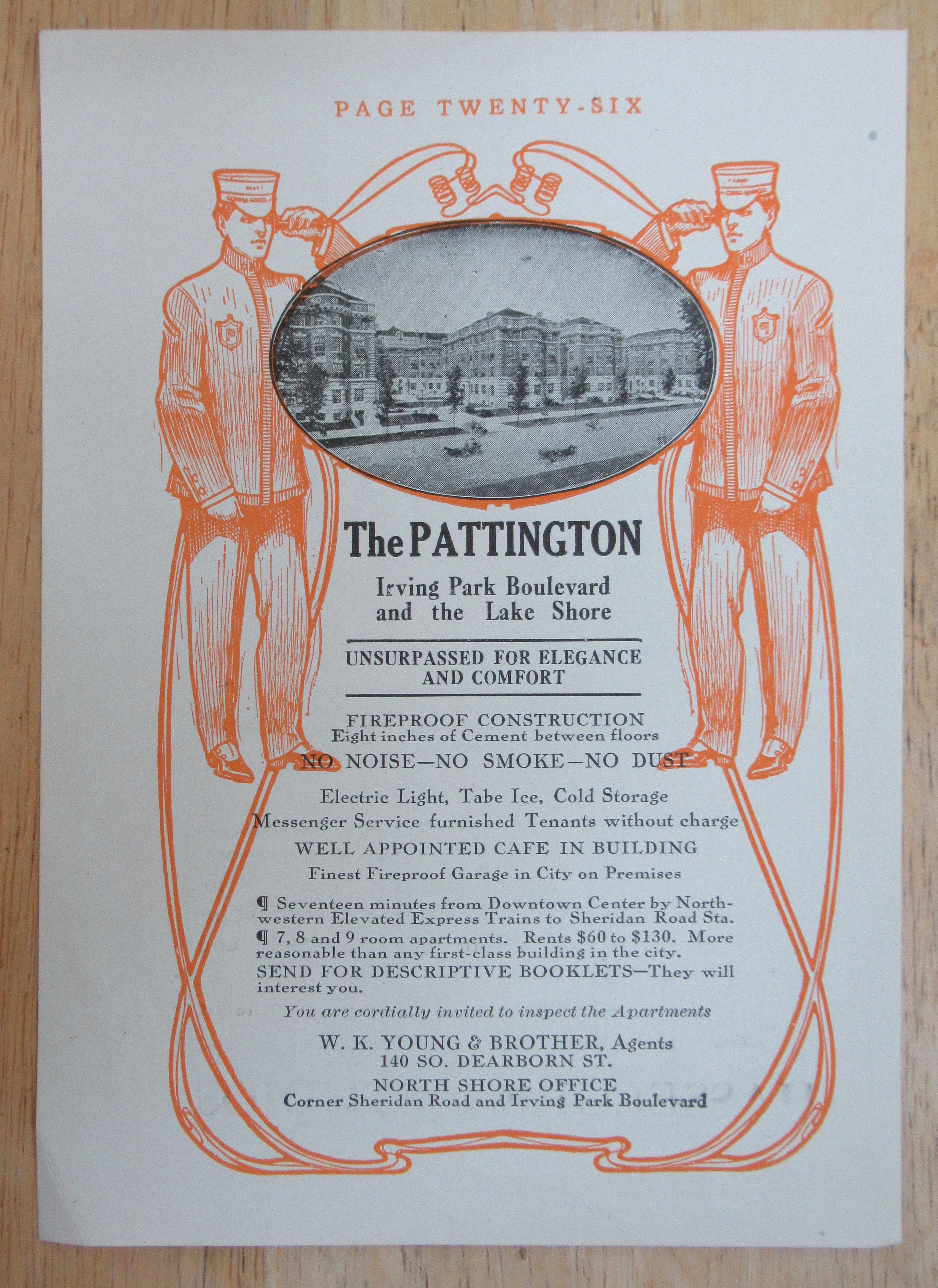 1912 The Pattington with Irving Park Boulevard