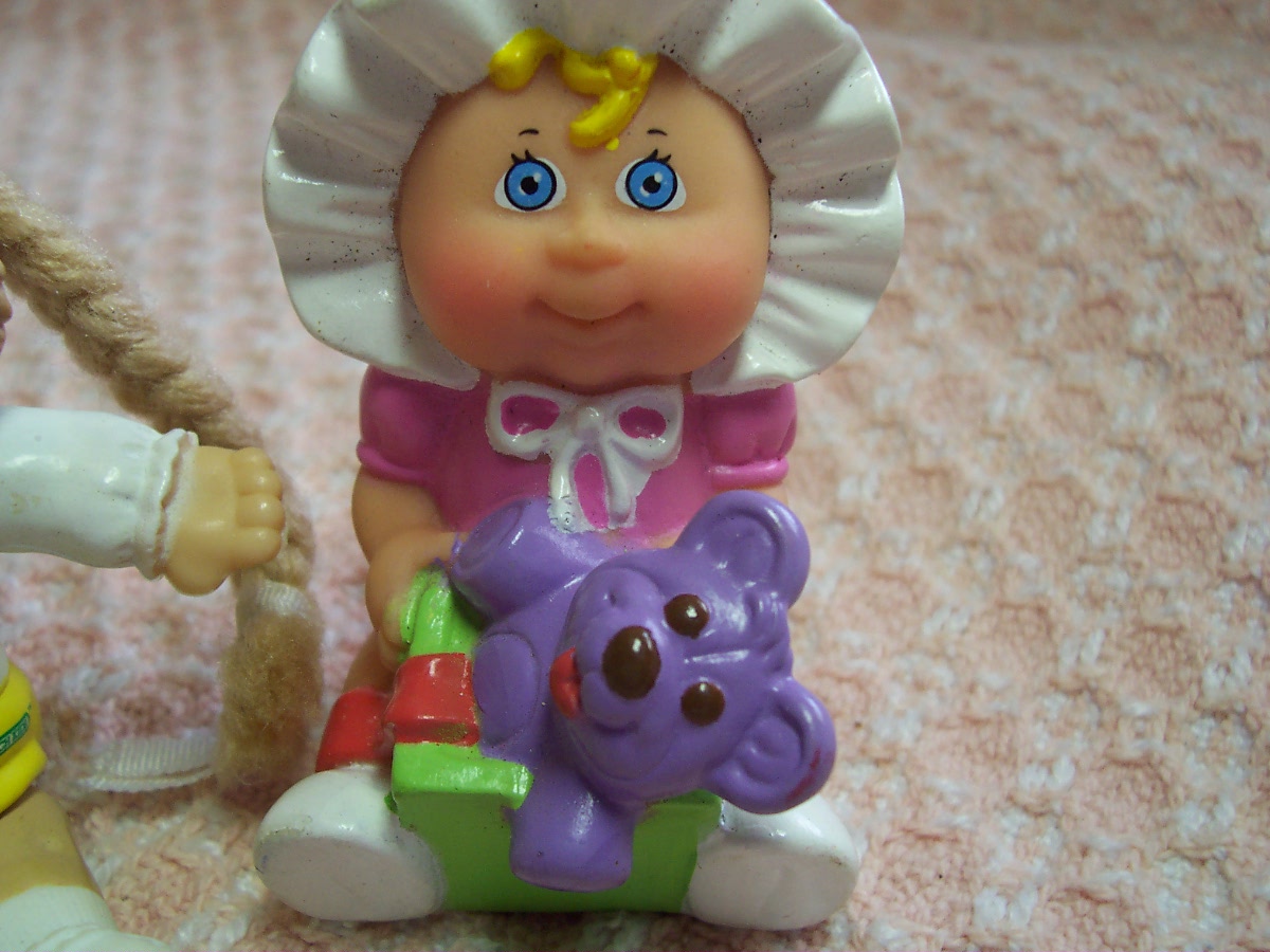 Cabbage Patch Posable Dolls Figurine Set of 3