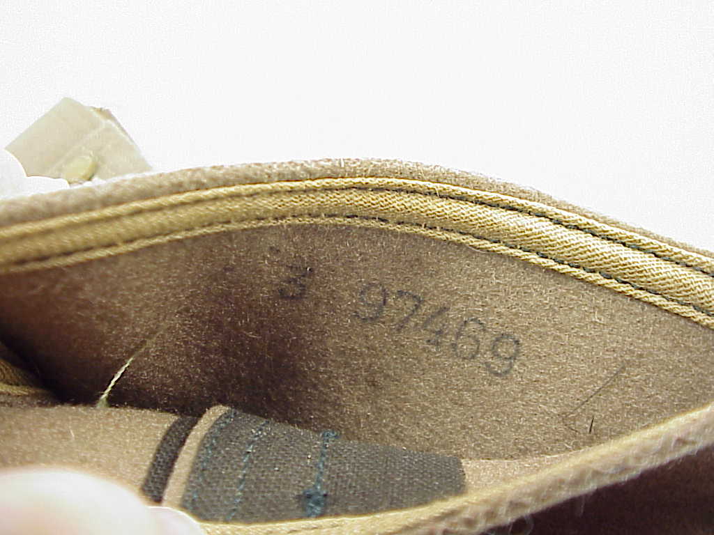 Antique Victorian Edwardian Steampunk Brown Wool Shoe Leg Spats