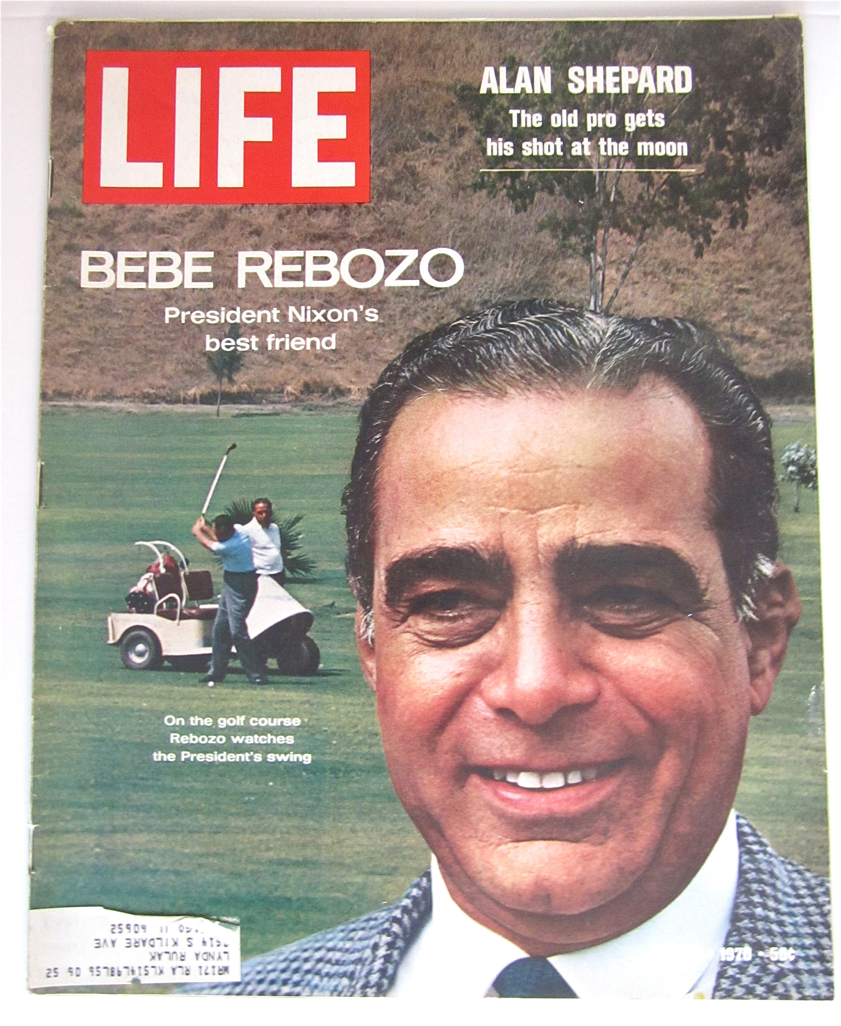 Life Magazine July 31, 1970 Bebe Rebozo-Nixon's Friend