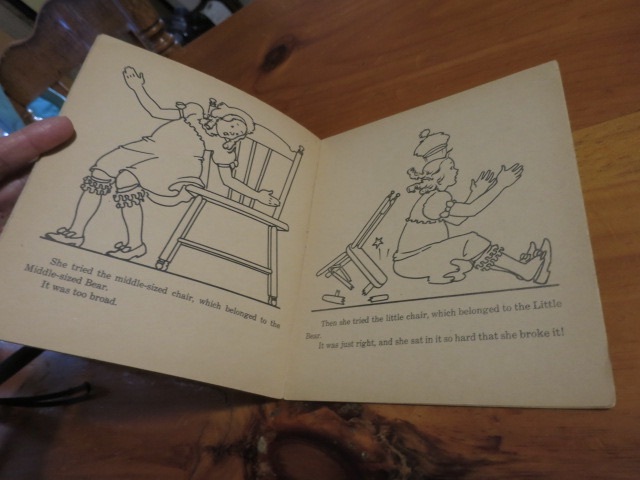 The Three Bears Coloring Book Wally Wood MCMXXXVII 1937