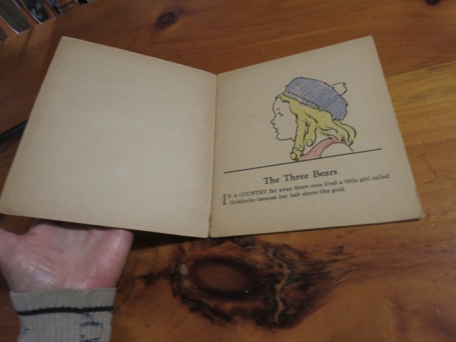 The Three Bears Coloring Book Wally Wood MCMXXXVII 1937