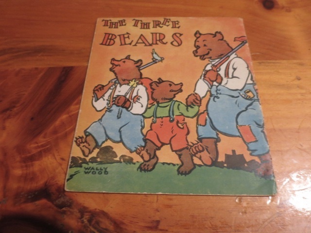 The Three Bears Coloring Book Wally Wood MCMXXXVII 1937