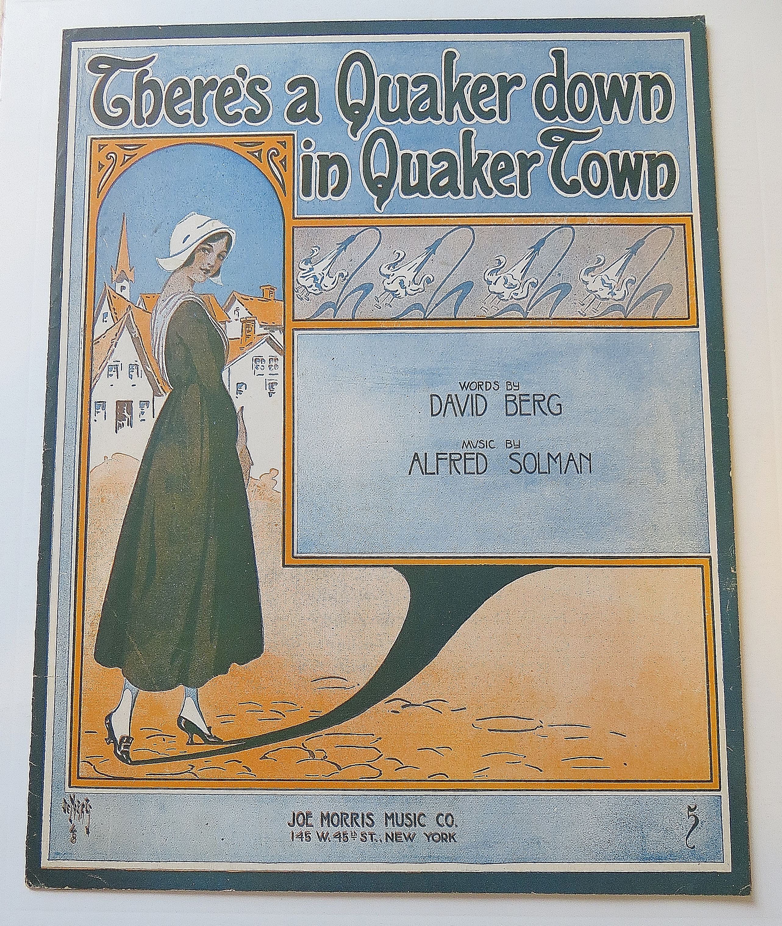 1916 There's A Quaker Down In Quaker Town
