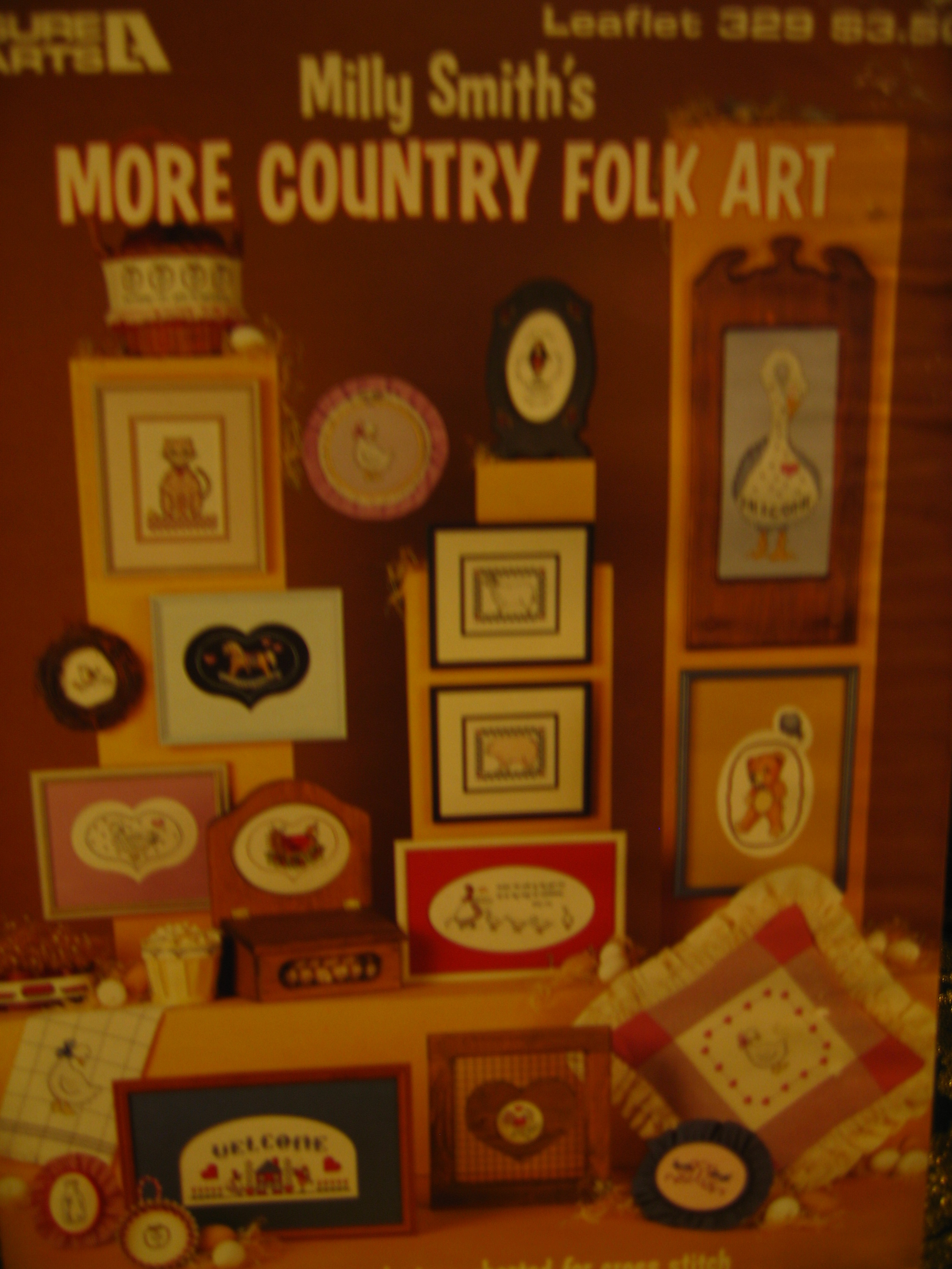 Leisure Arts More Country Folk Arts #329
