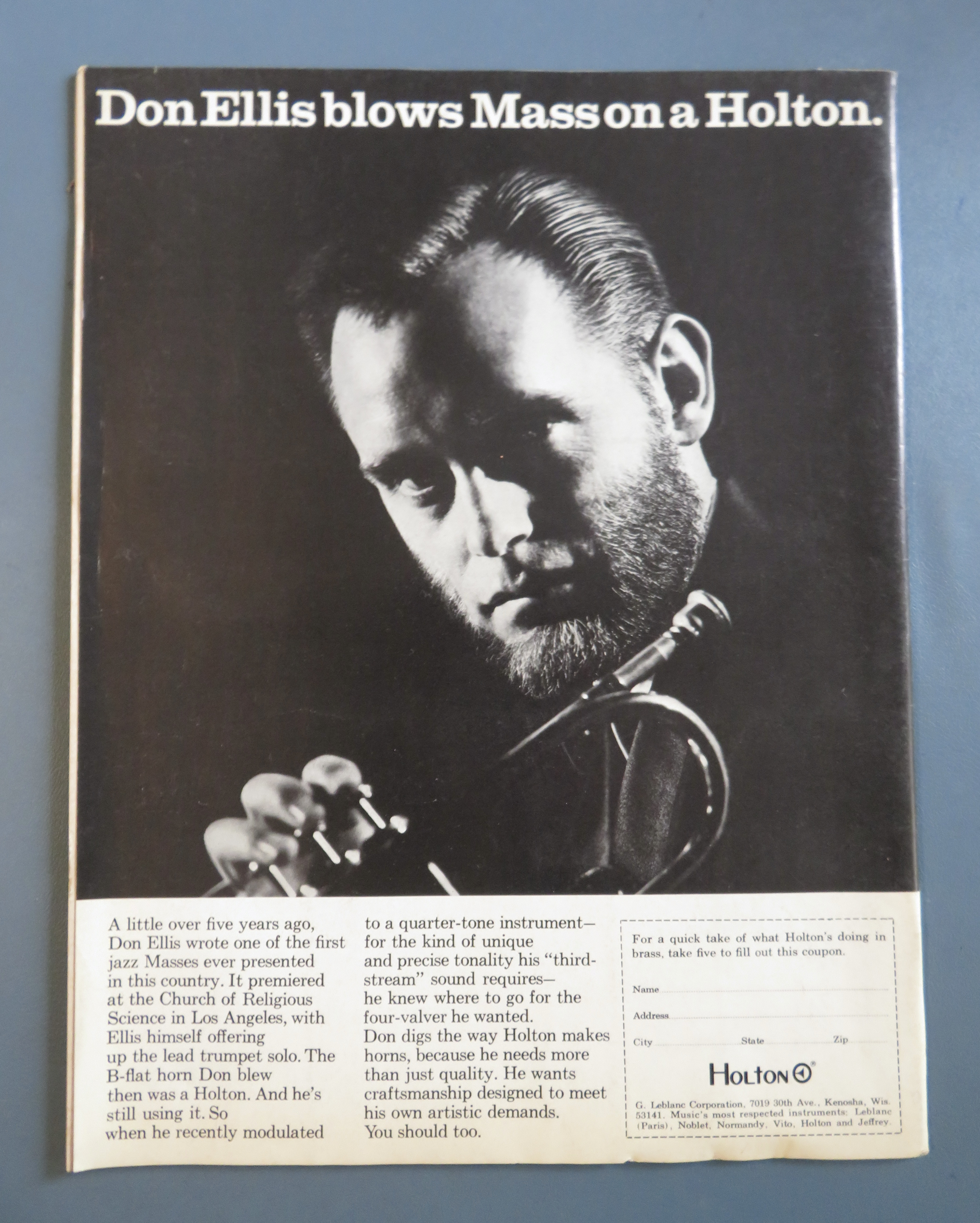 Downbeat Magazine May 30, 1968 Gunther Schuller Book