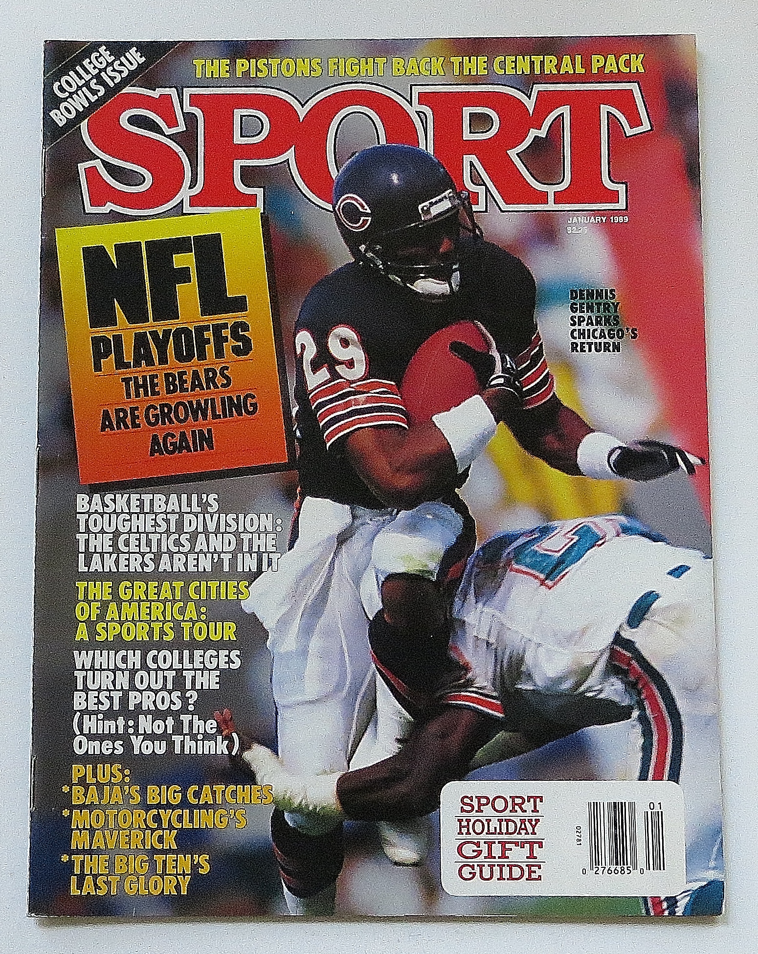 Sport Magazine January 1989 Dennis Gentry