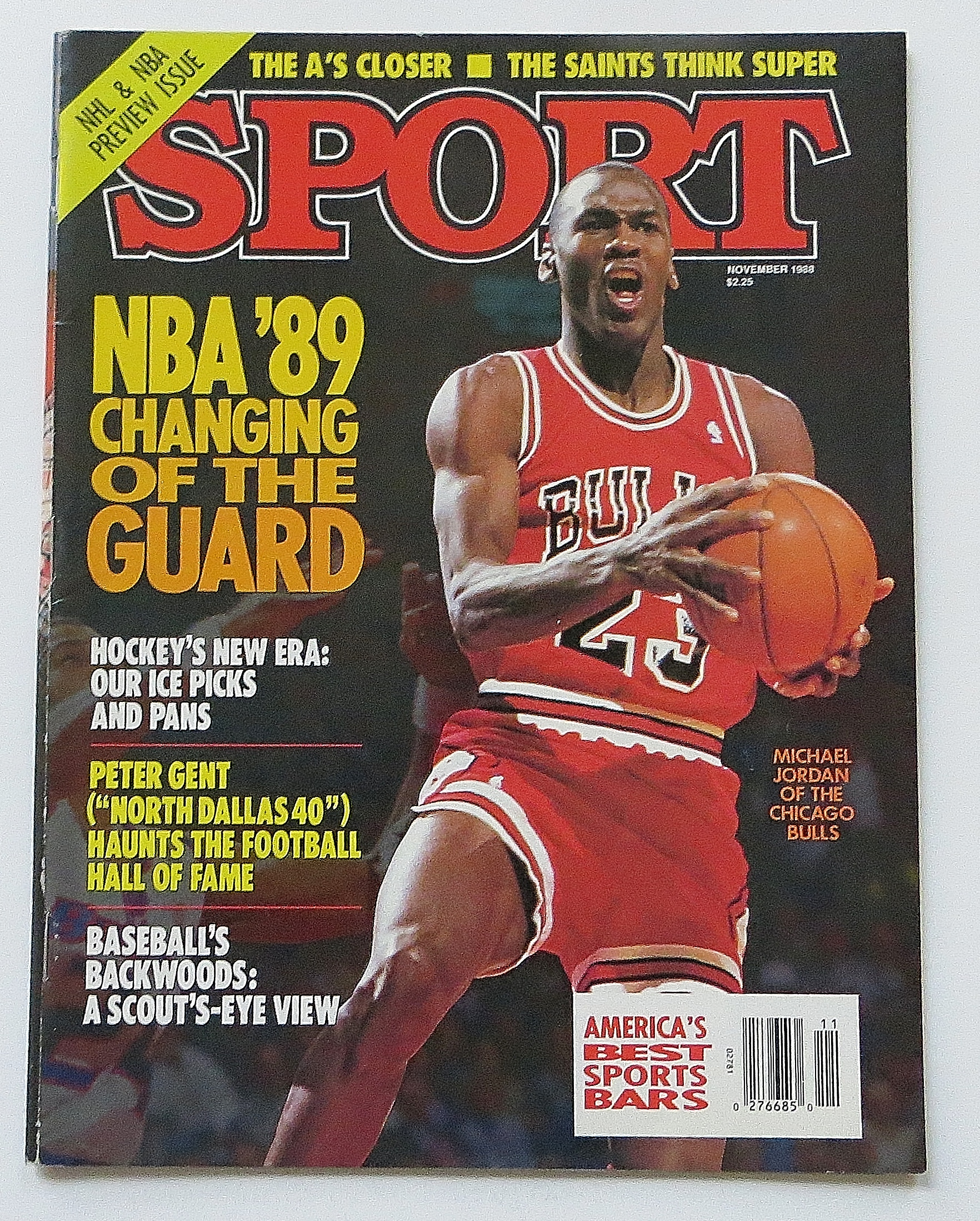 Sport Magazine November 1988 Changing Of The Guard