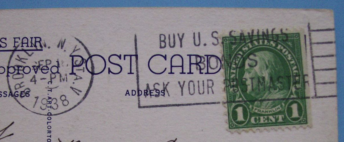 Central Mall Postcard (1939 New York World's Fair)