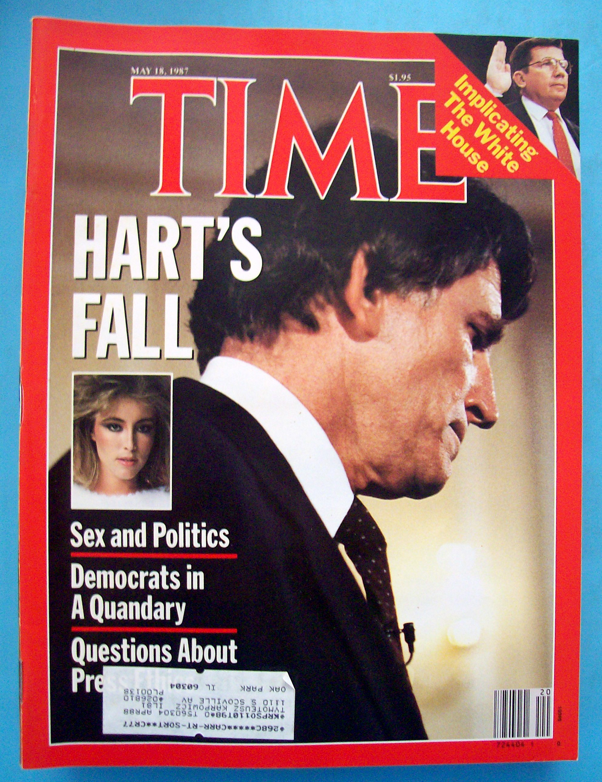 Time Magazine - May 18, 1987 - Hart's Fall