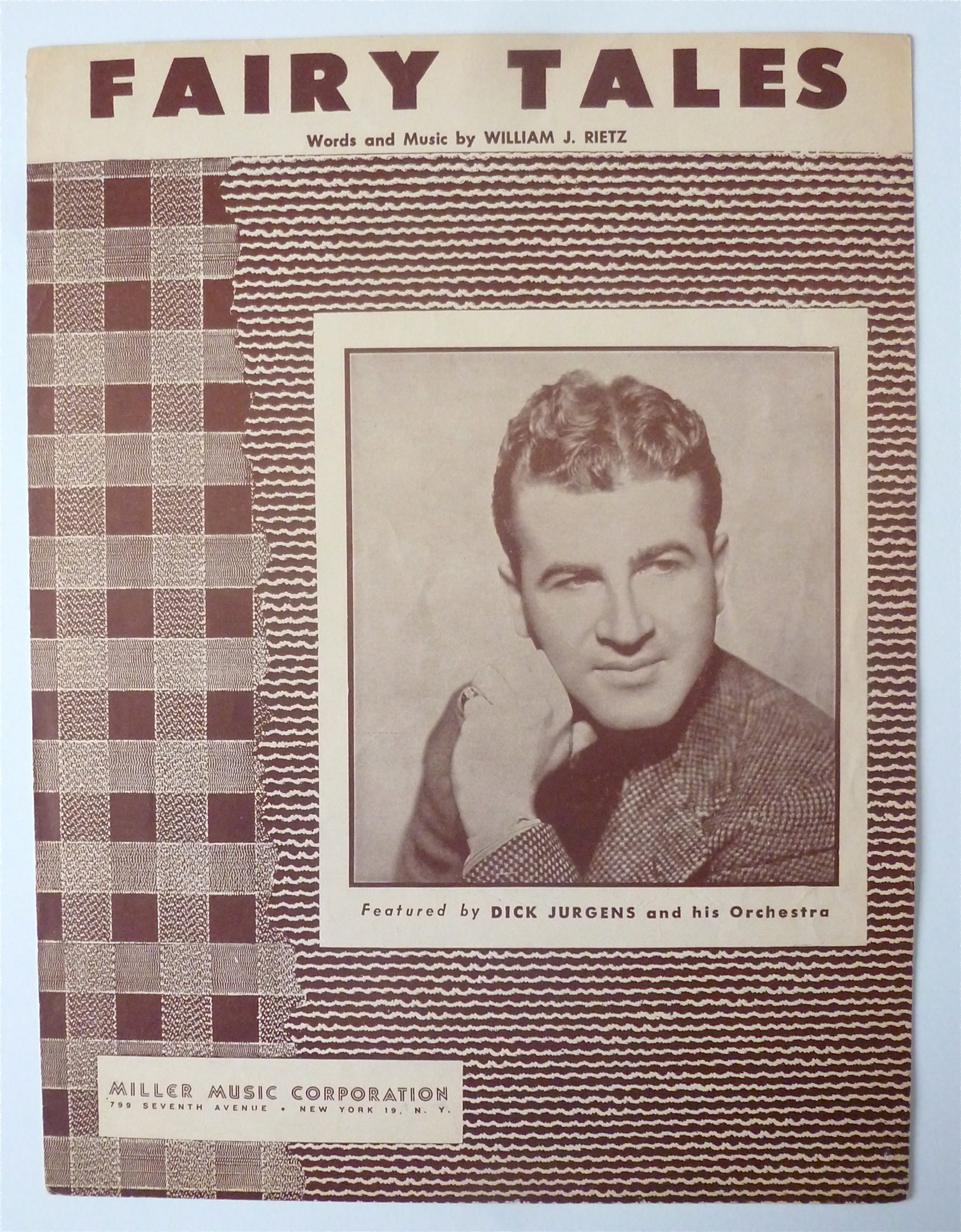 Sheet Music For 1949 Fairy Tales