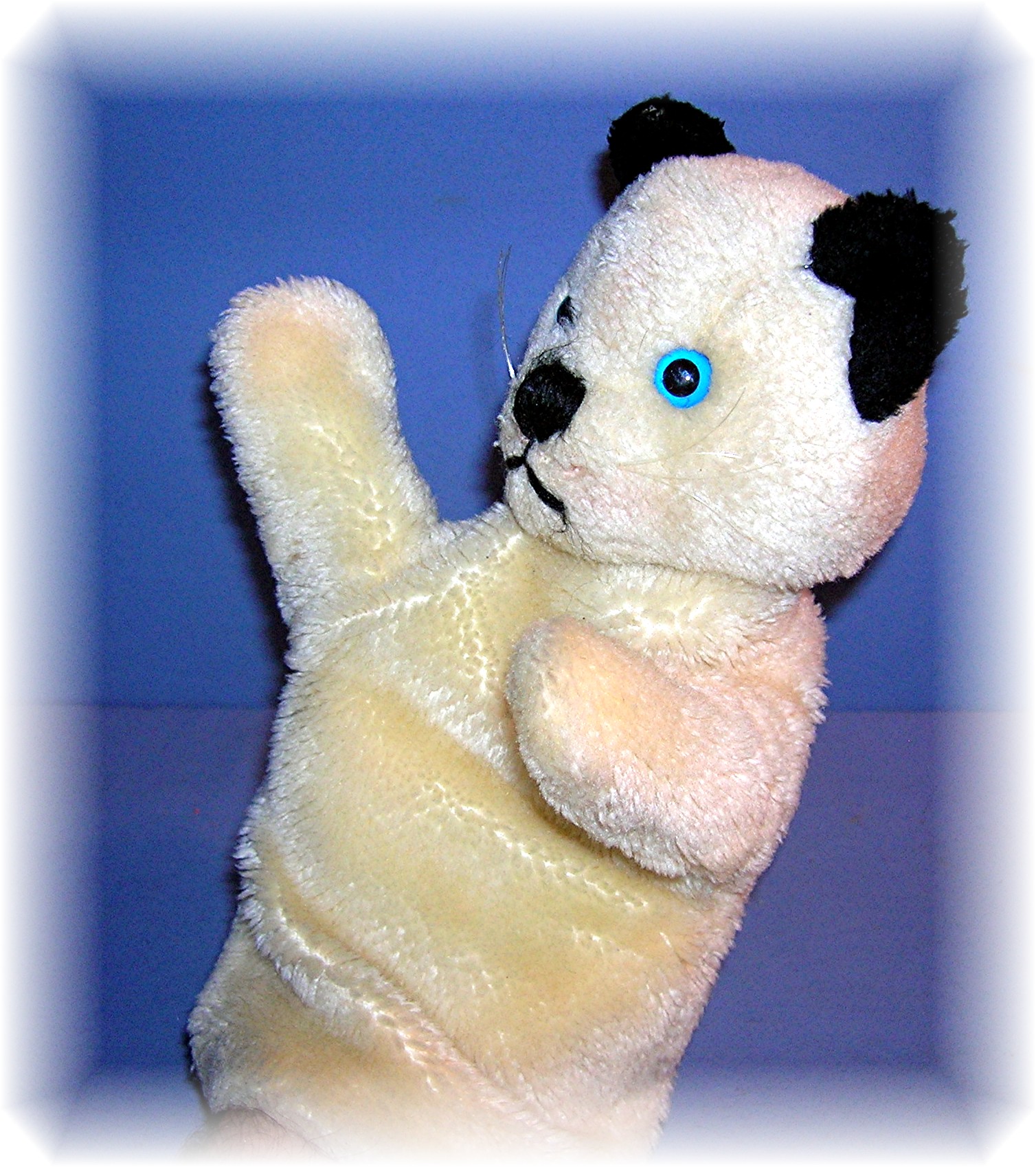 White English Hand Puppet called Sweep