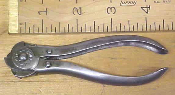 Wire Cutter Pliers Antique 3 Cutters Bernards Type