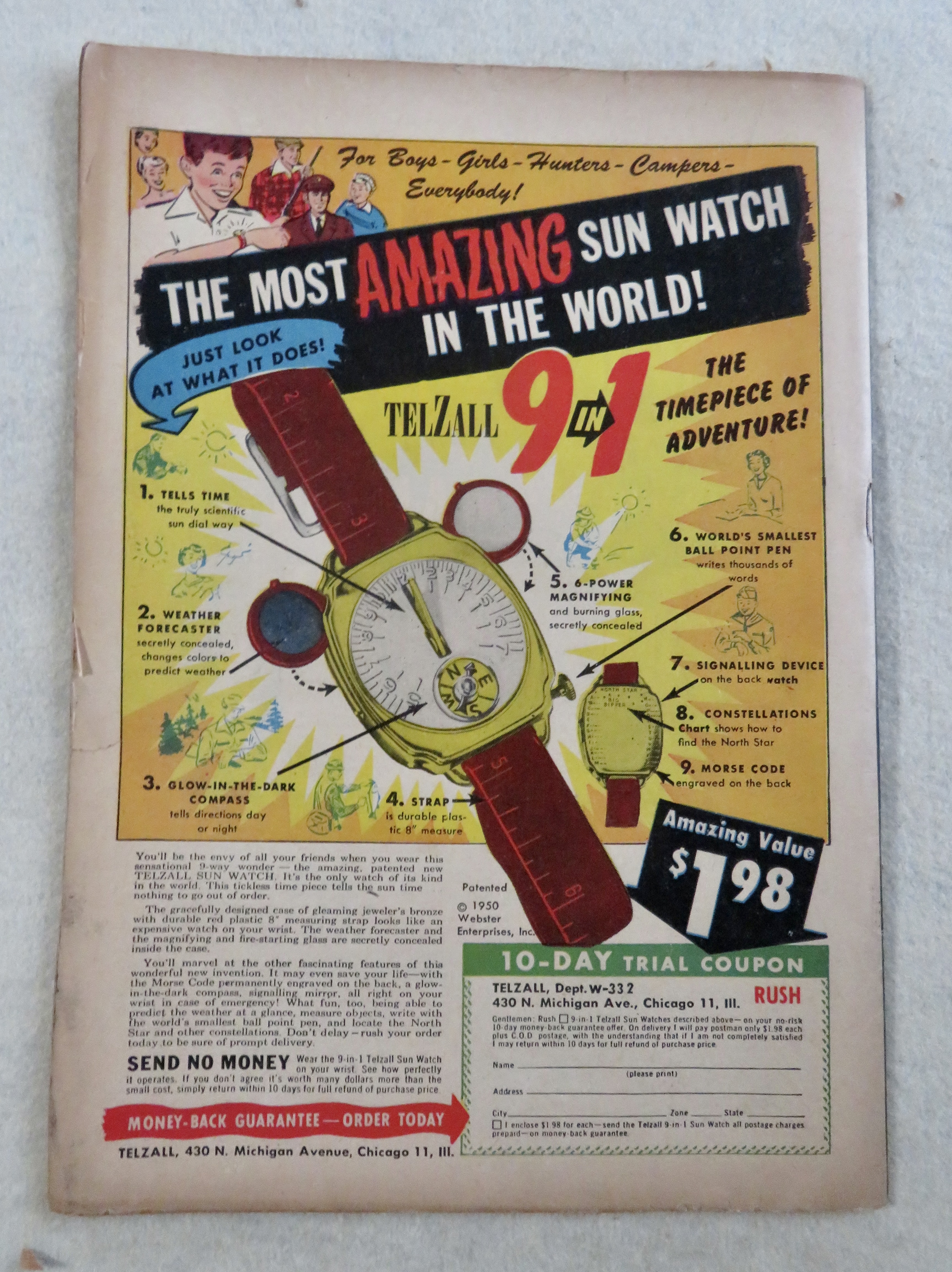 Space Detective Comic July 1951 Lucky Dale