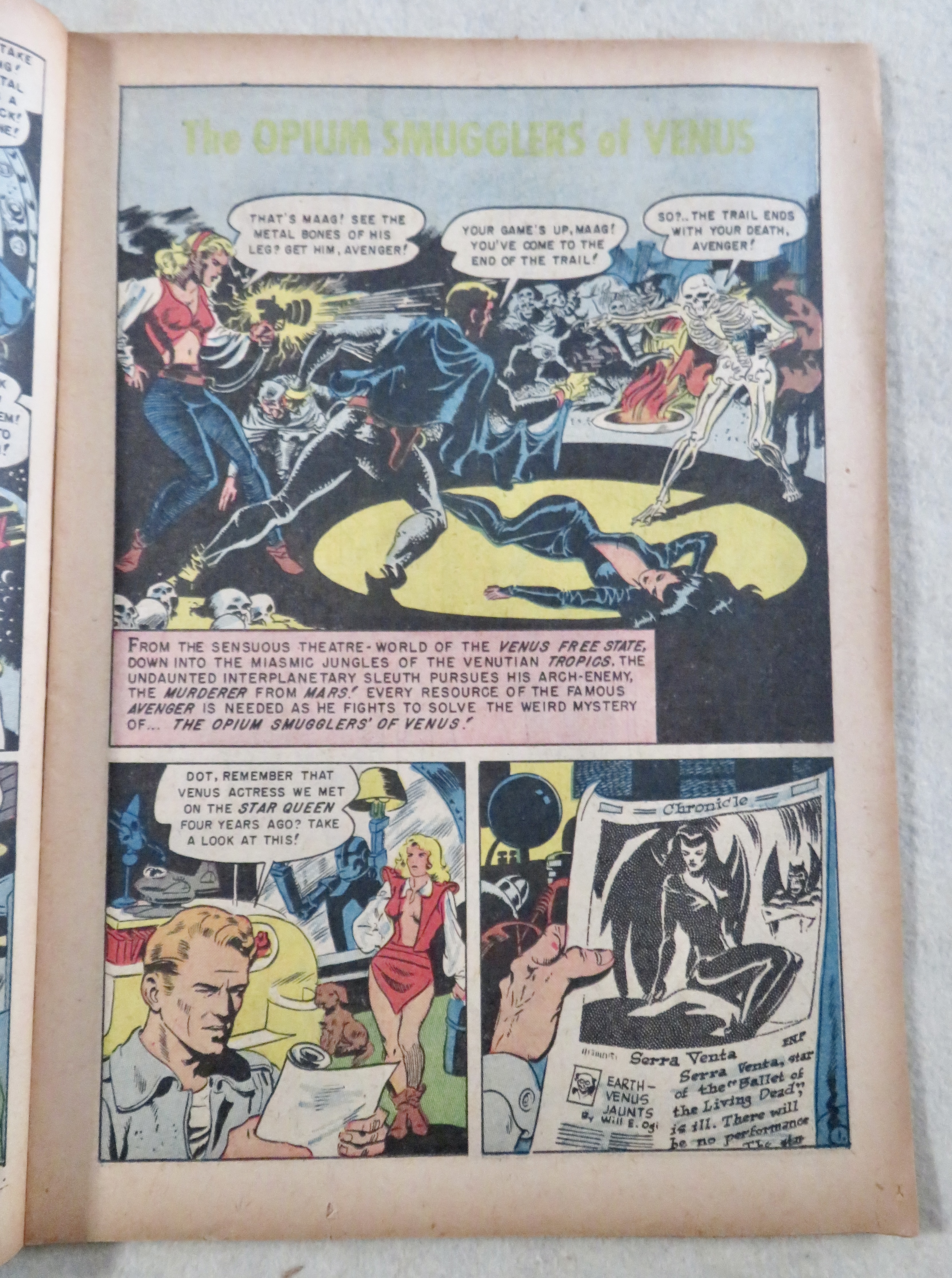 Space Detective Comic July 1951 Lucky Dale