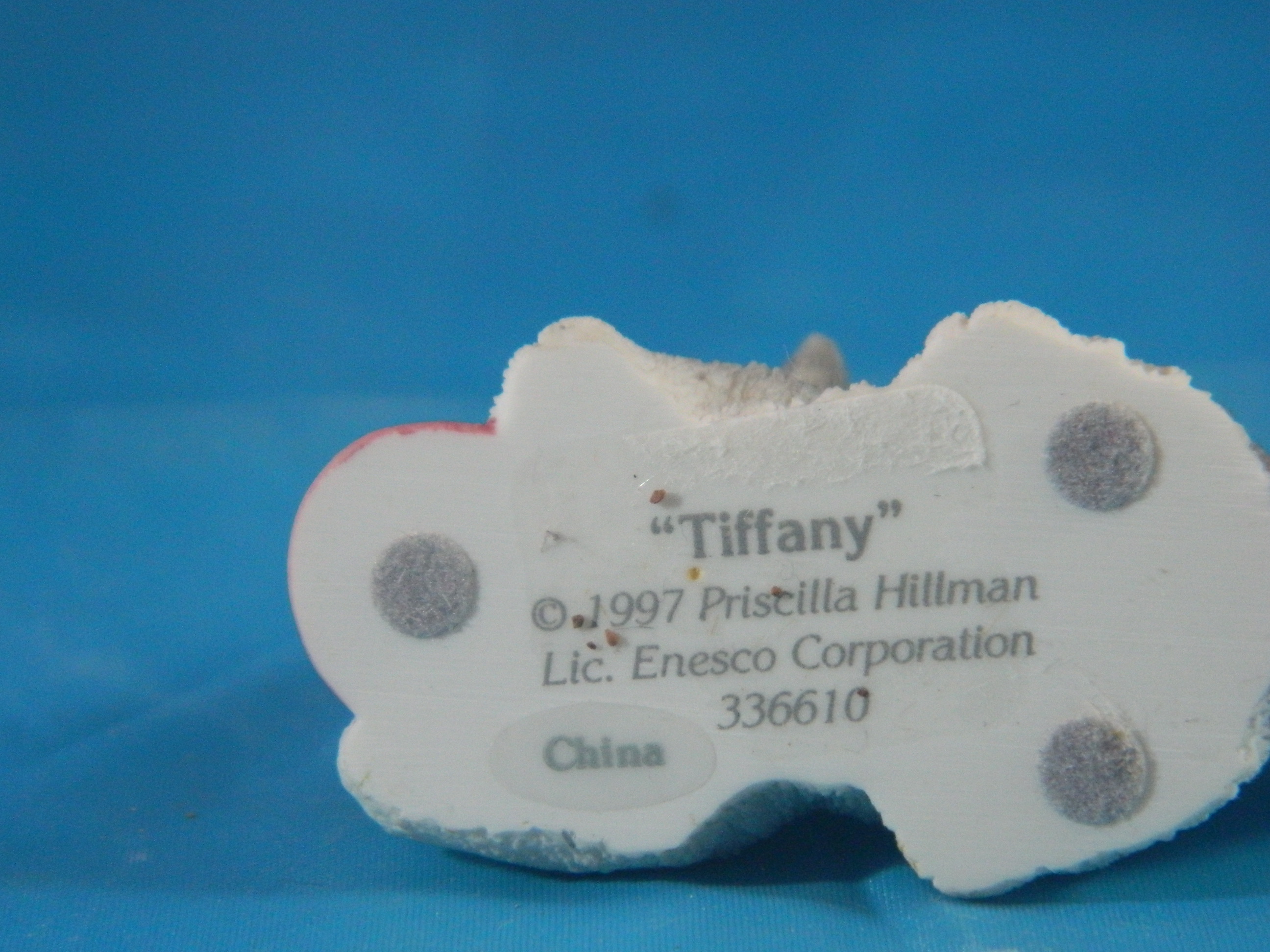 Enesco Calico Kittens Lying Cat 'Tiffany'