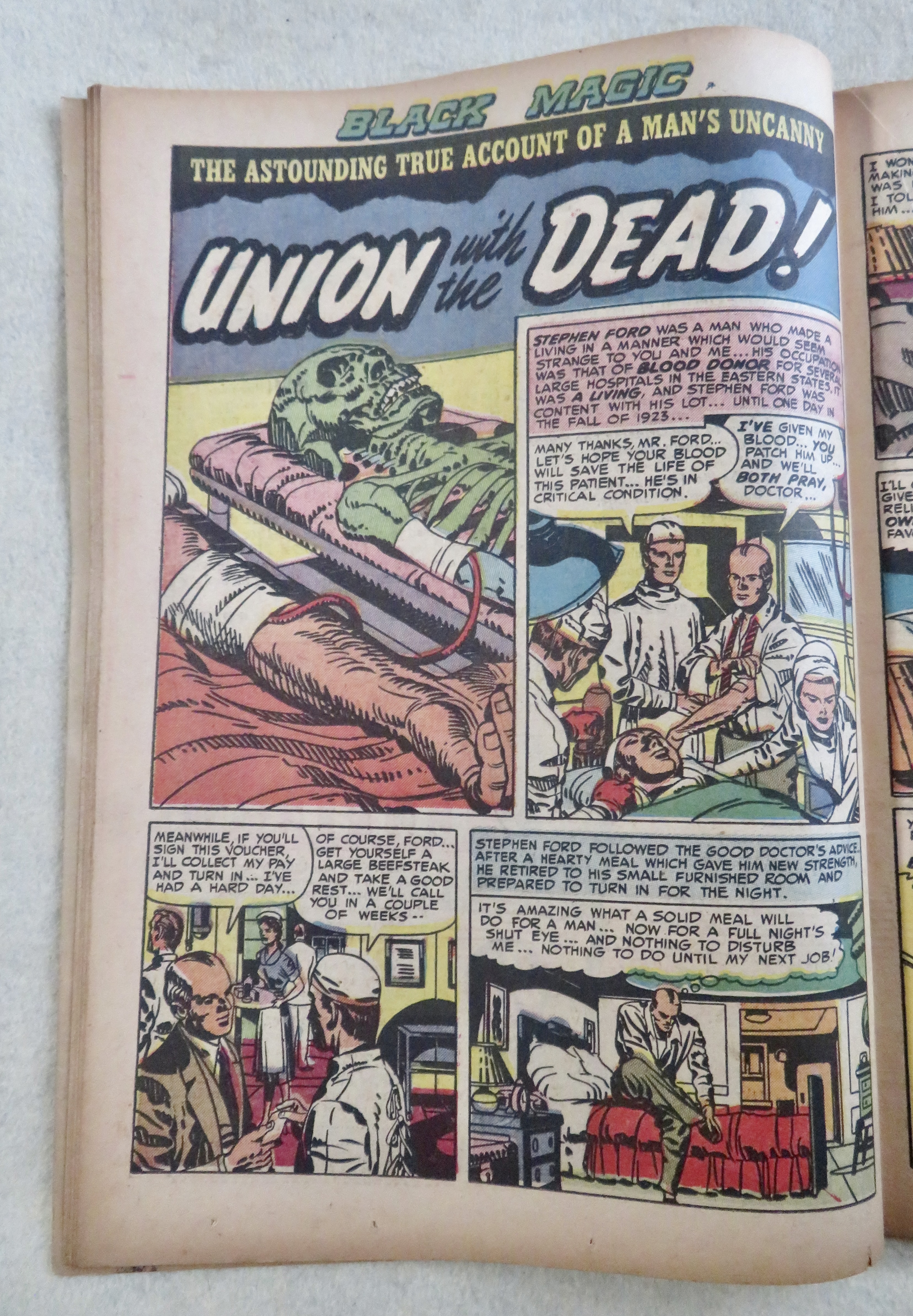 Black Magic Comic August/September 1951 Masterpiece