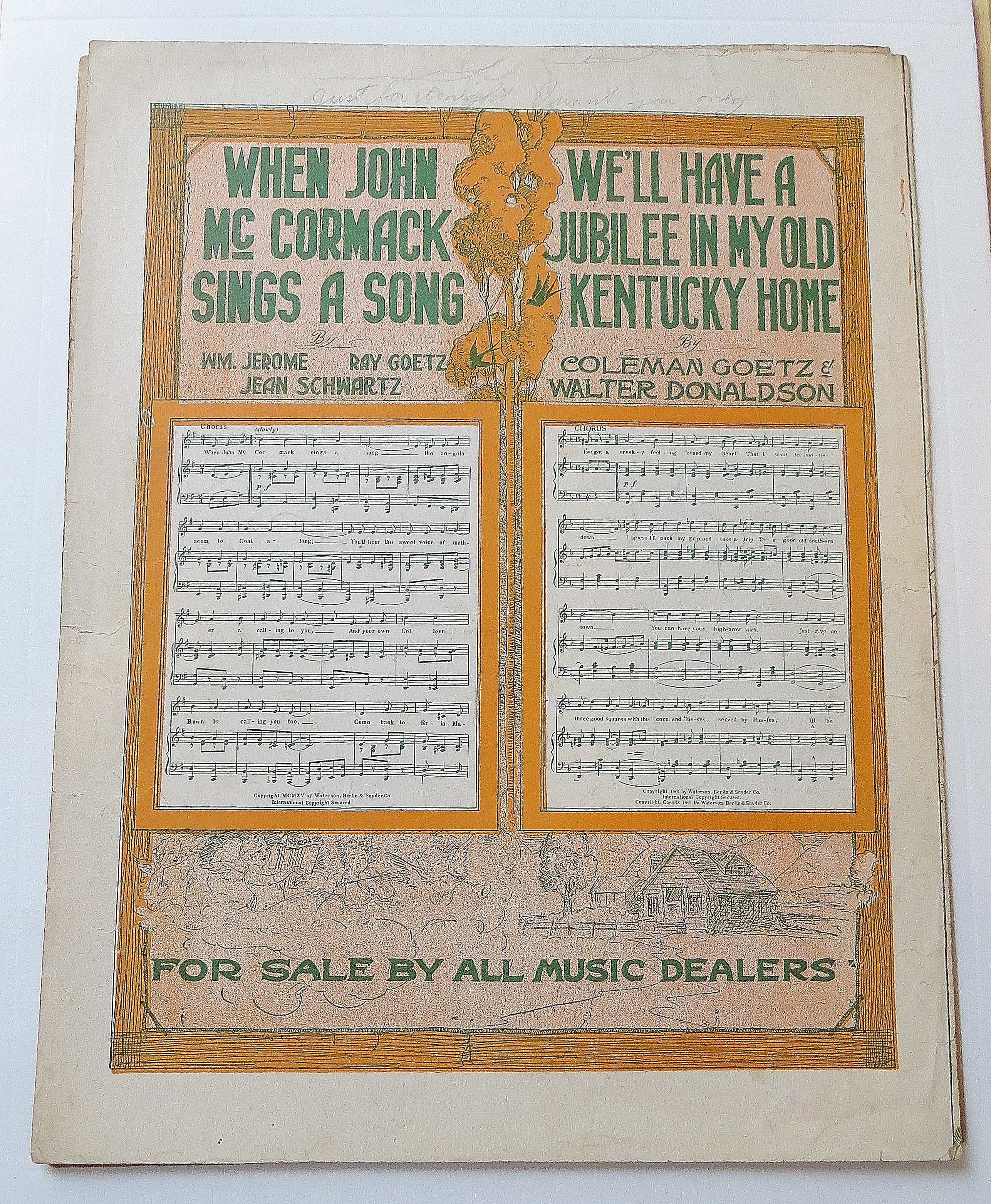 1915 My Bird Of Paradise