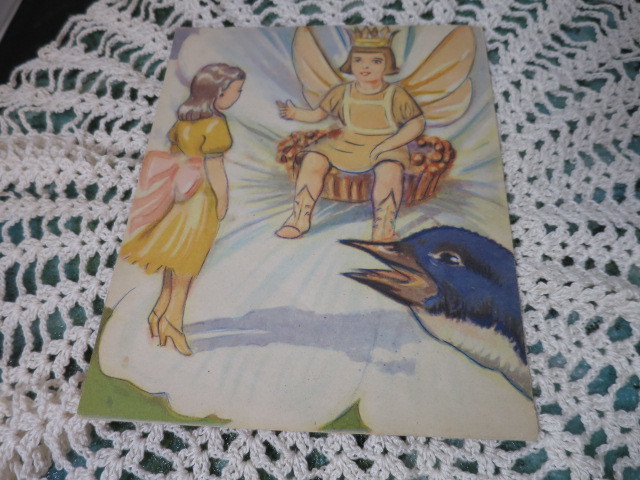 The Story of Thumbelina 1503 circa 1944 Paper Book by Samuel Lowe
