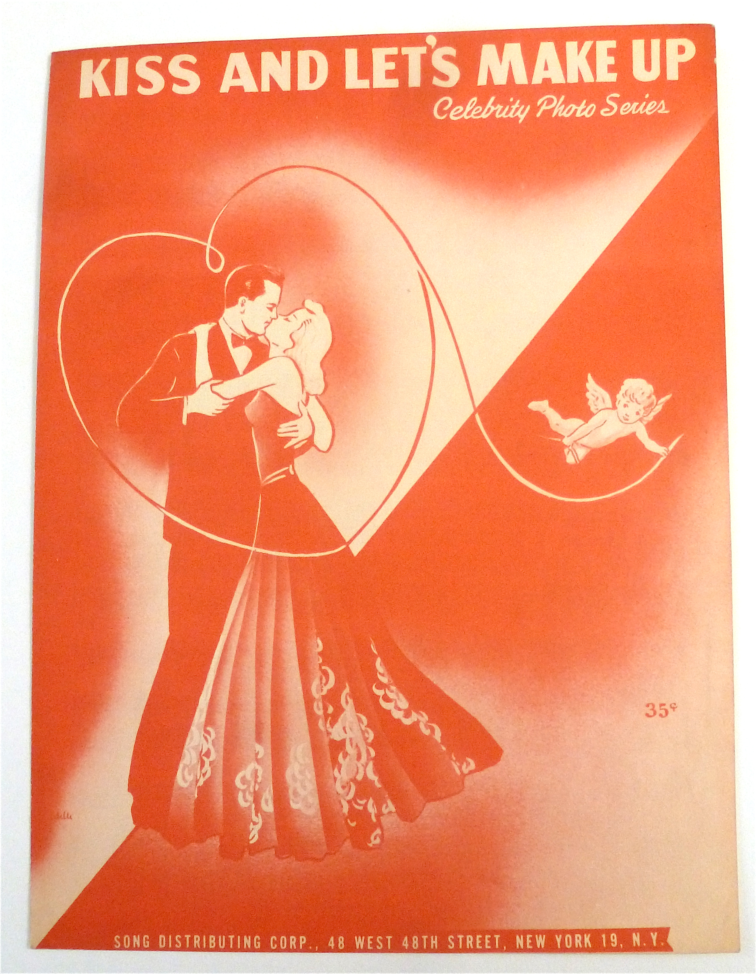 Sheet Music For 1949 Kiss And Let's Make Up