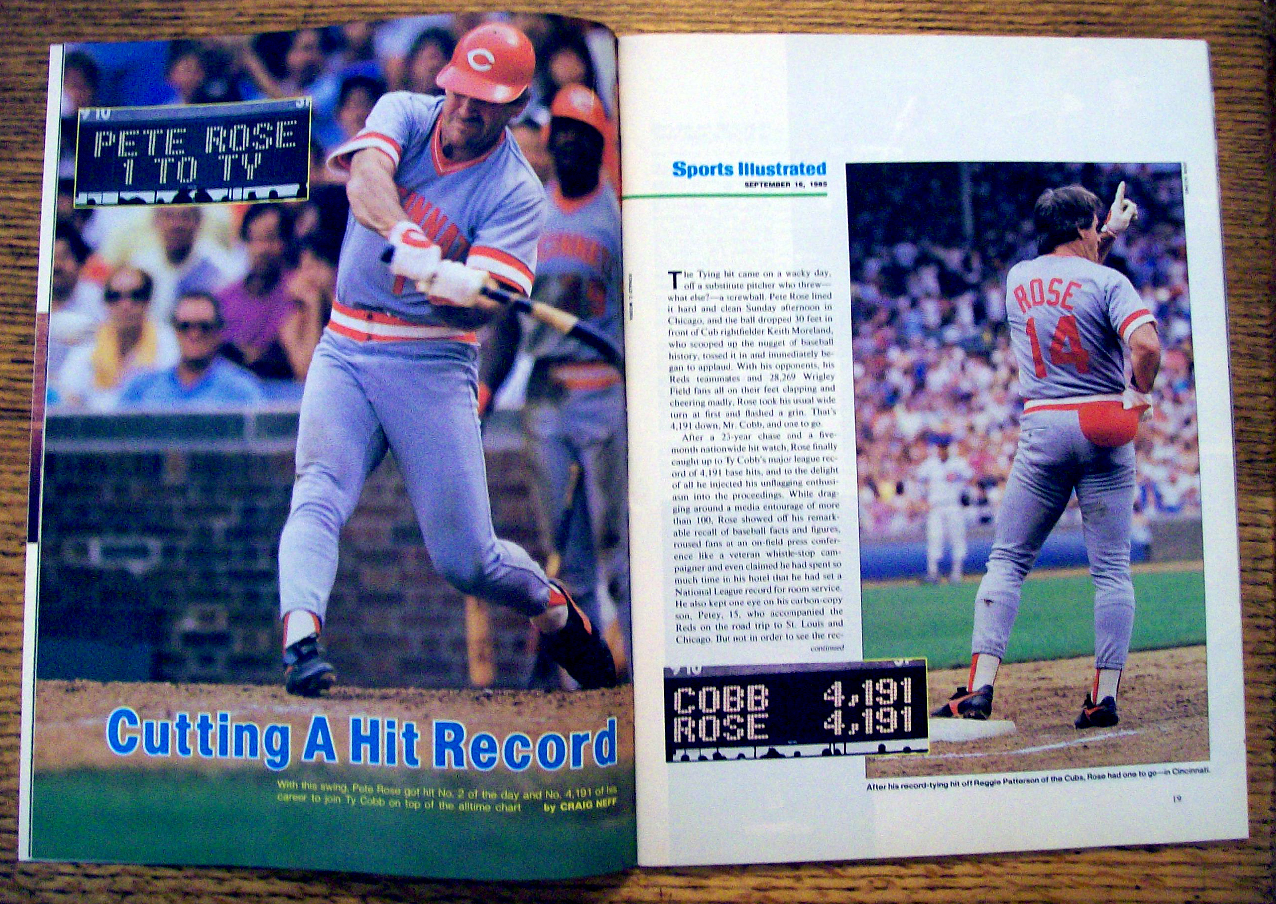 Sports Illustrated Magazine-September 16, 1985-J. Louis