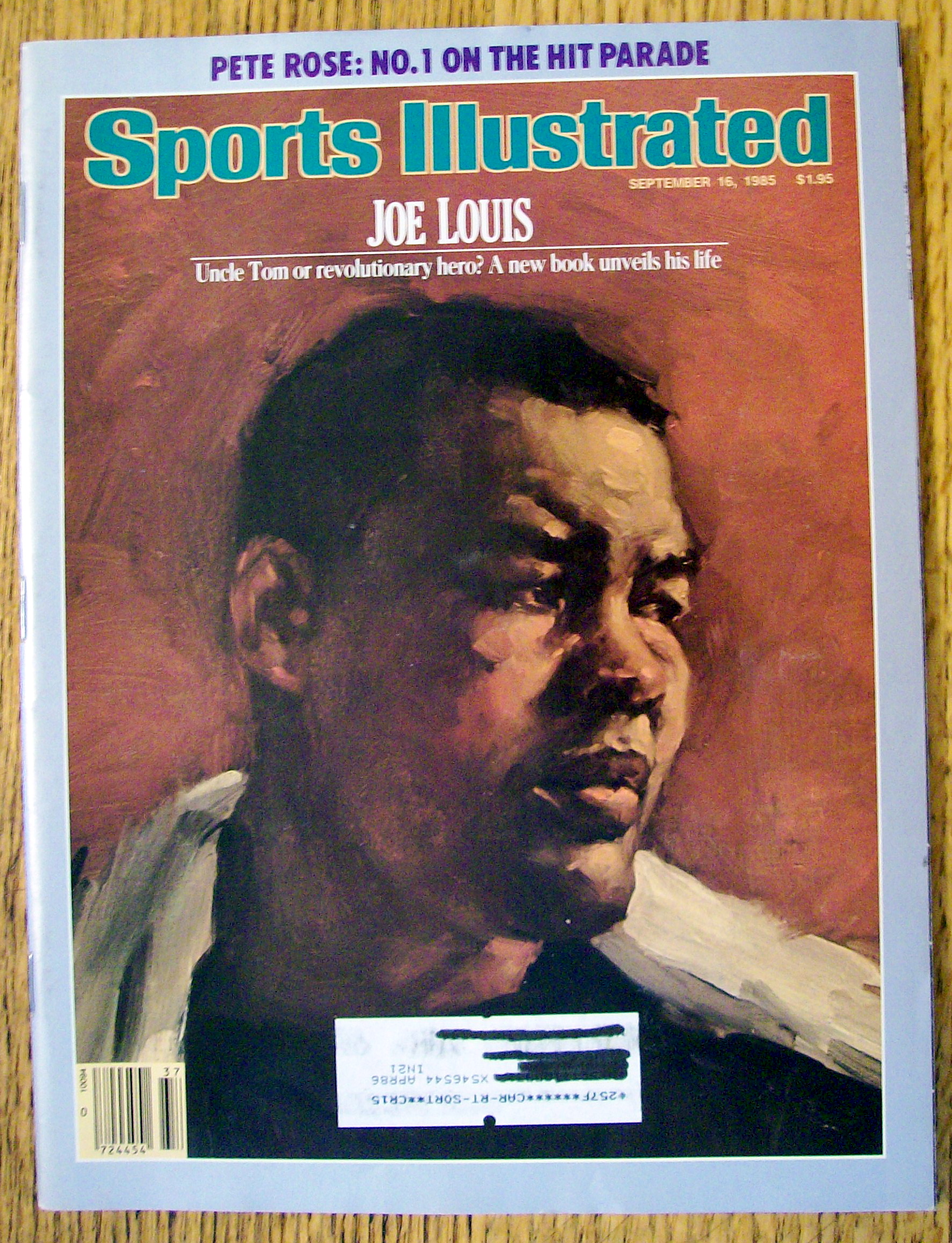 Sports Illustrated Magazine-September 16, 1985-J. Louis