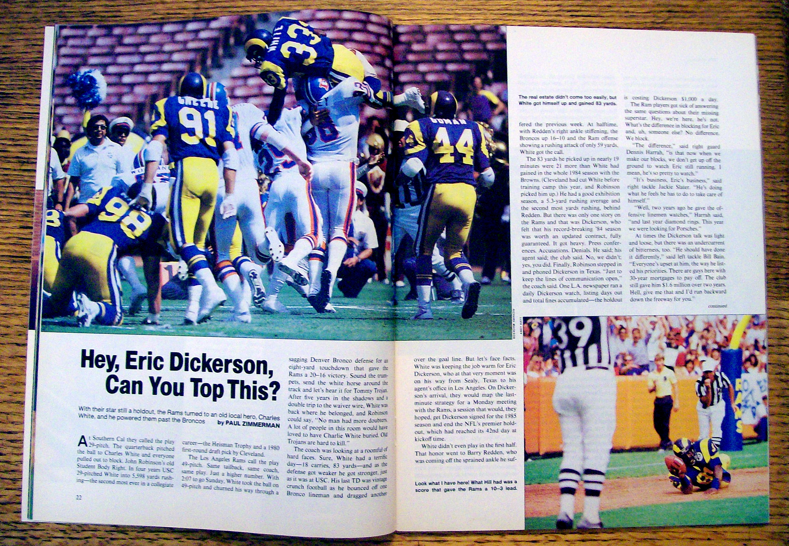 Sports Illustrated Magazine-September 16, 1985-J. Louis