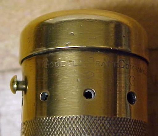 Goodell-Pratt Push Drill (2) Types Brass w/8 Drill Bits