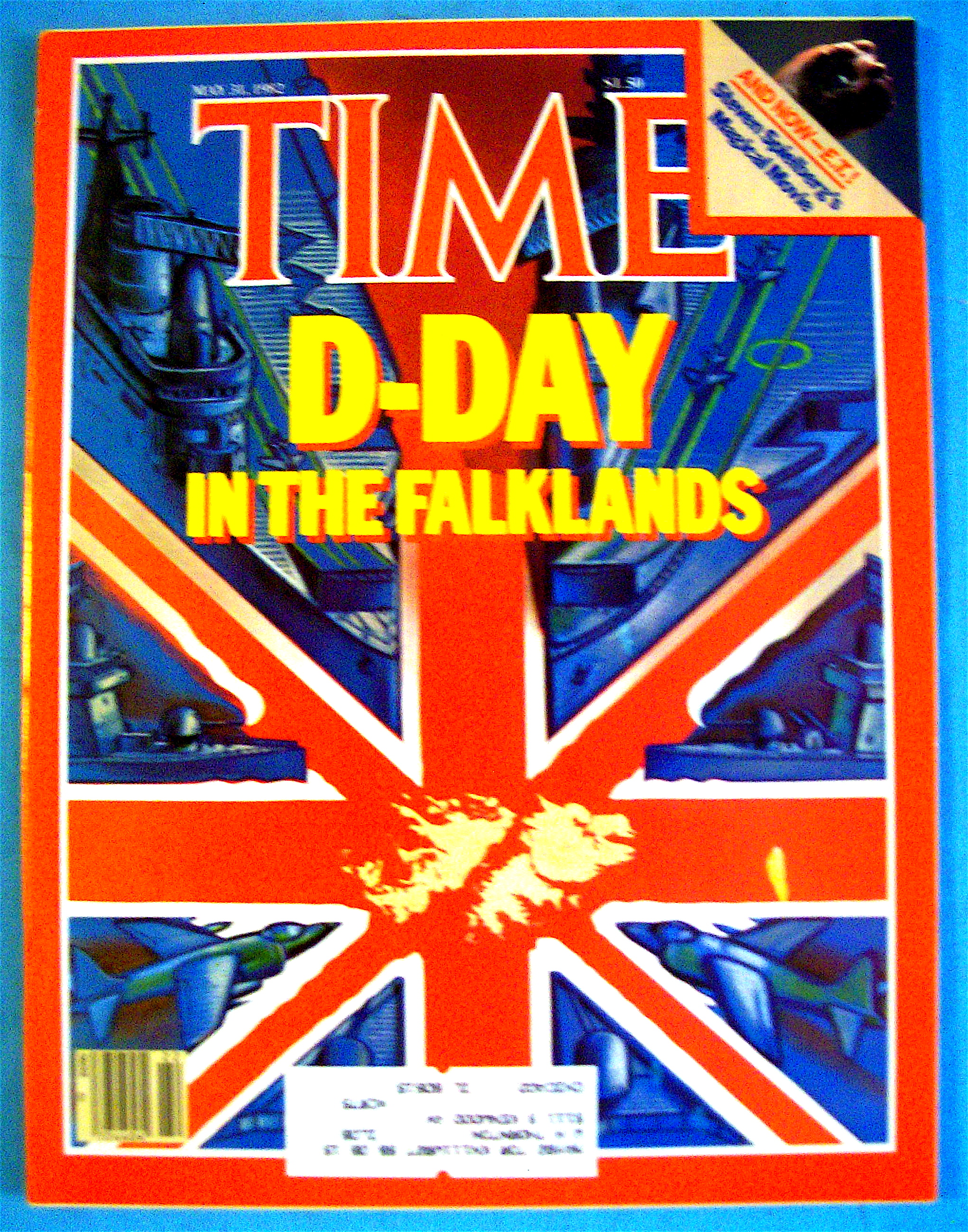 Time Magazine-May 31, 1982-D-Day In The Falklands