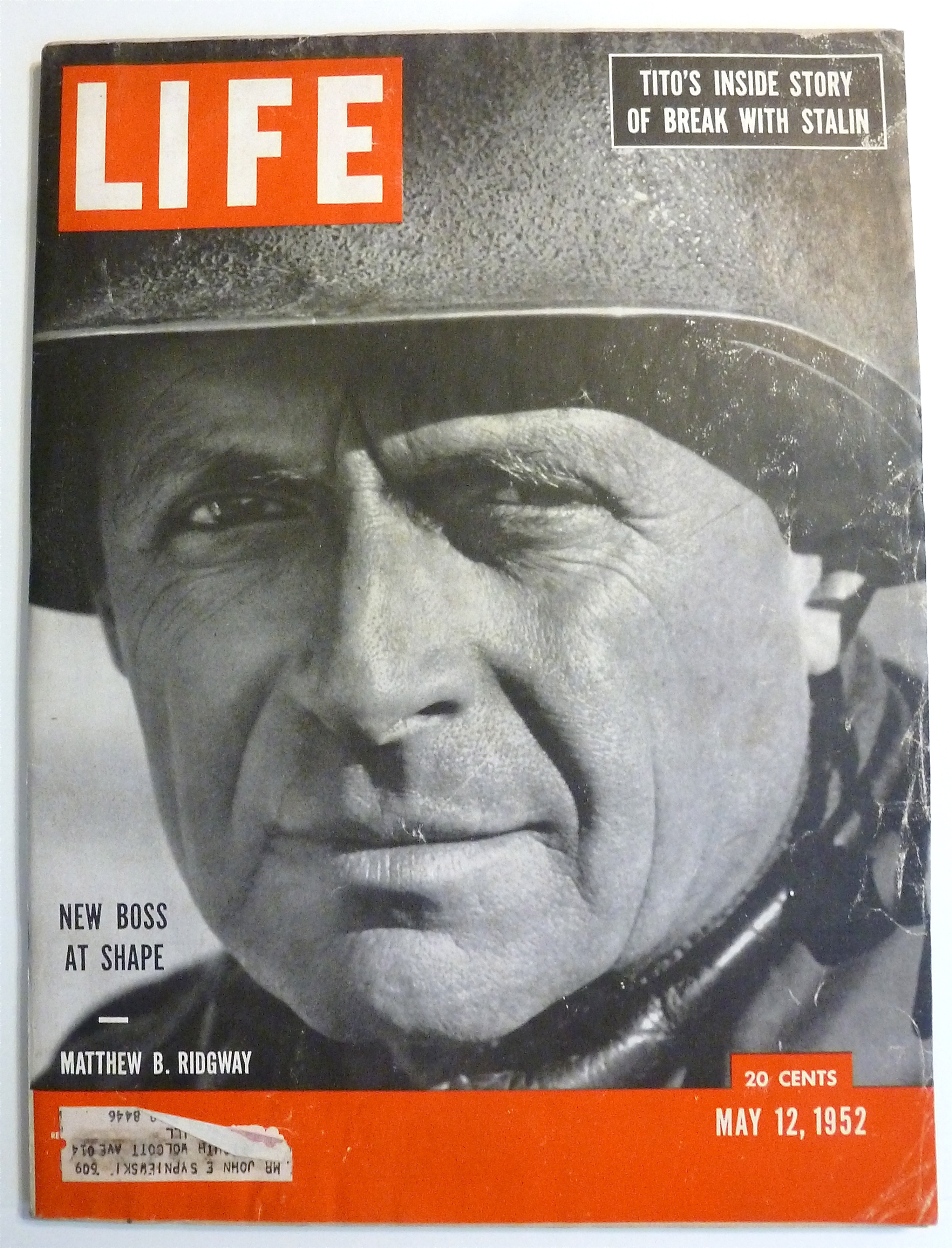 Life Magazine-May 12, 1952-Matthew B. Ridgway
