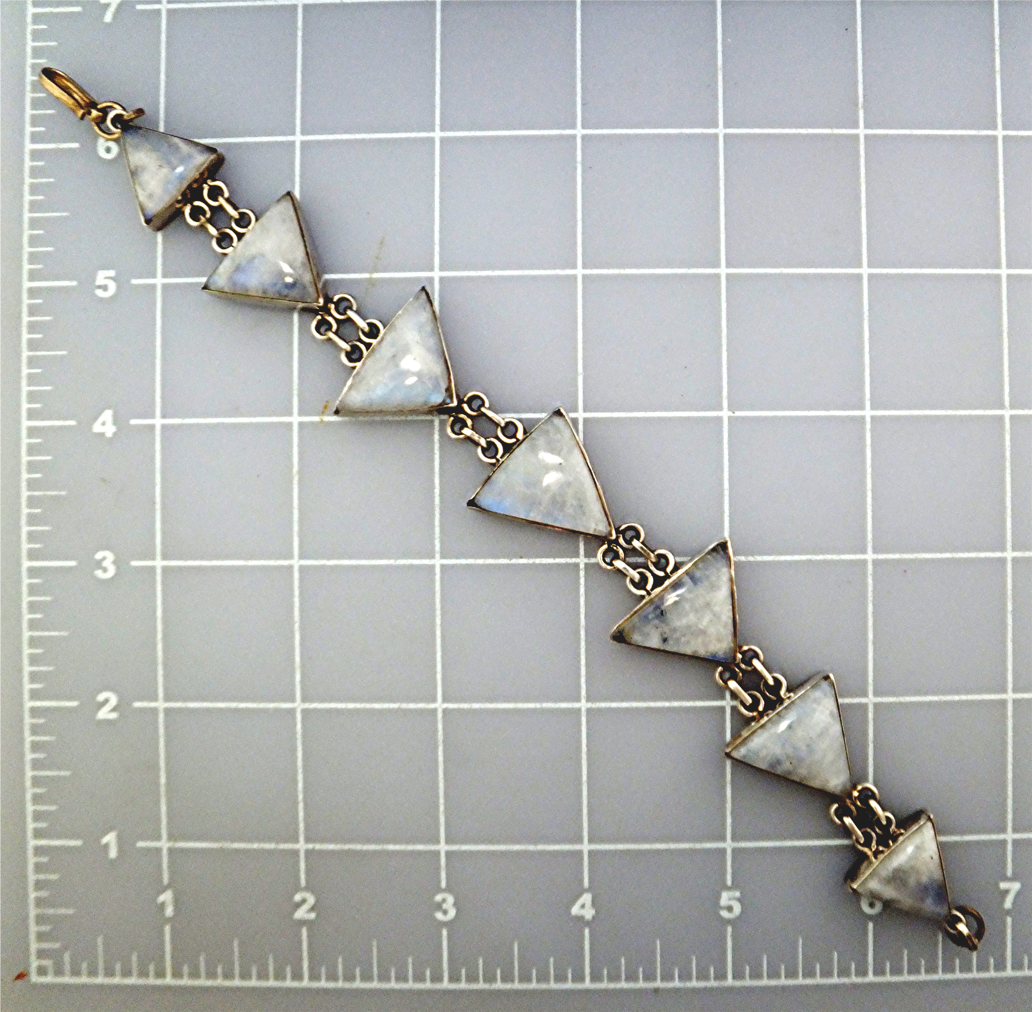 Bracelet Sterling Silver Moonstone