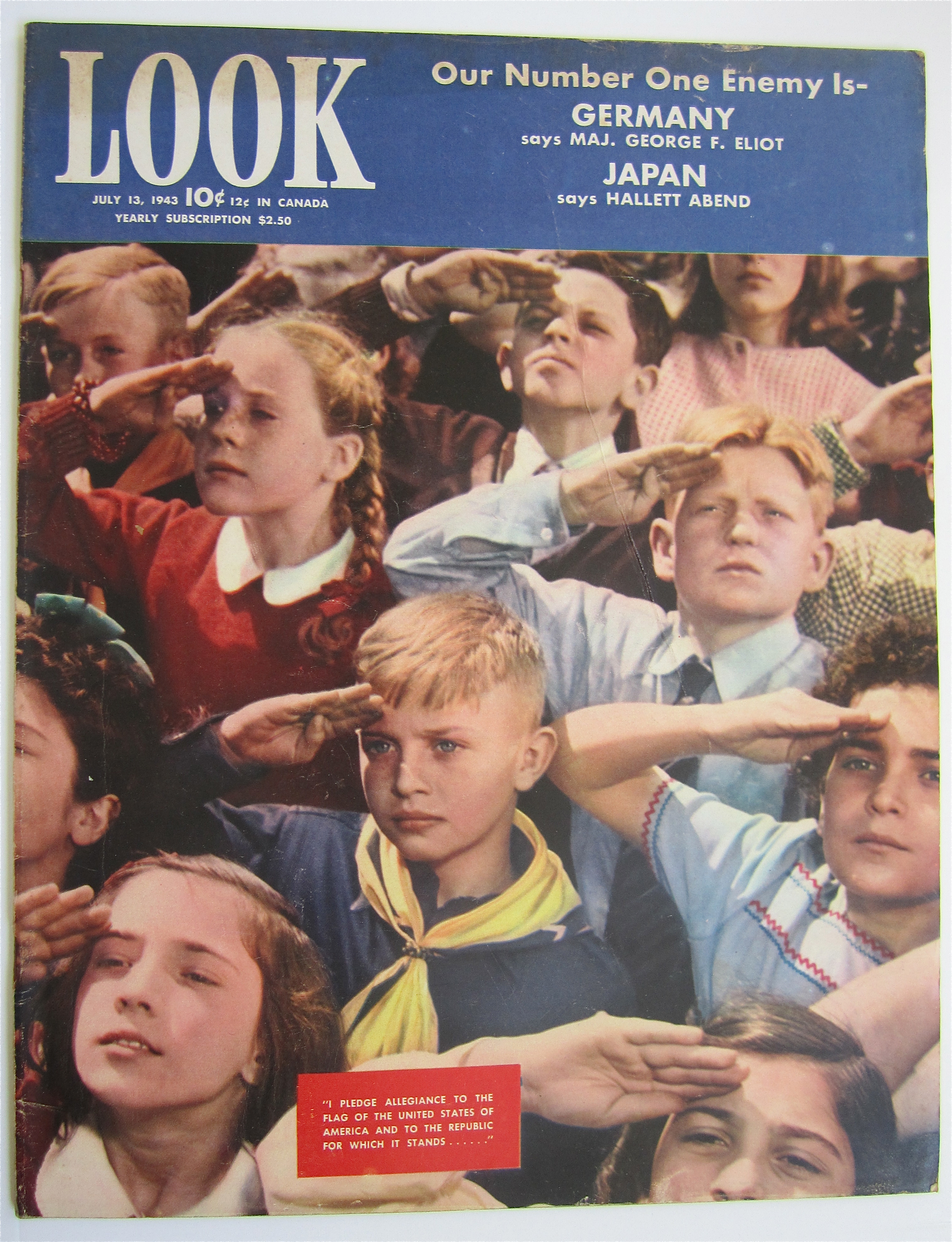 Look Magazine July 13, 1943 I Pledge Allegiance