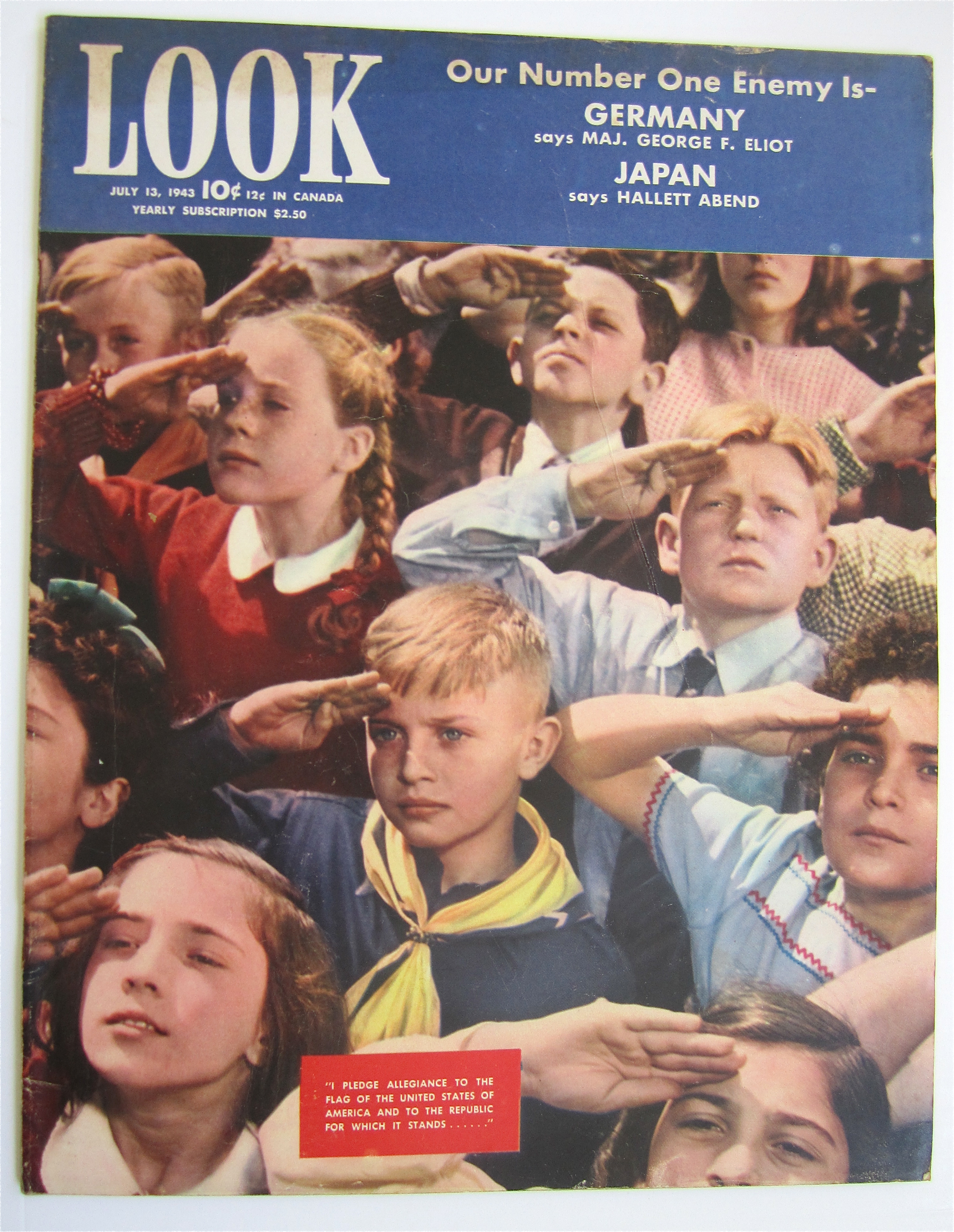 Look Magazine July 13, 1943 I Pledge Allegiance
